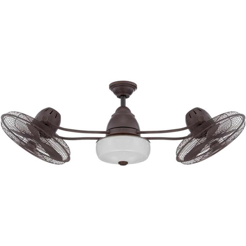 Bellows Ii 48 Inch Multi Head Ceiling Fan with Light Kit by Craftmade