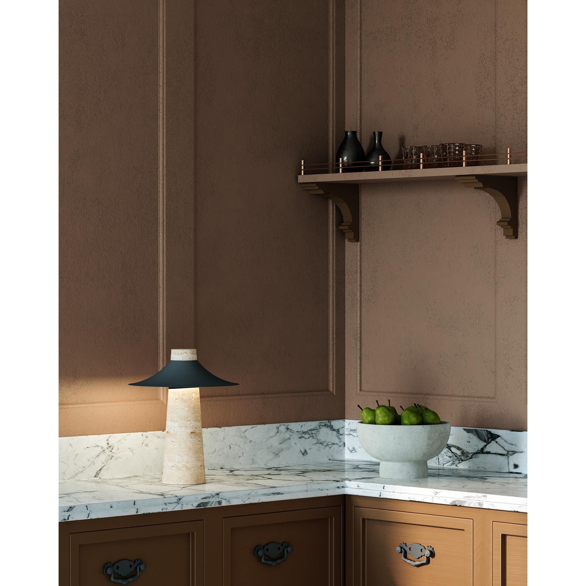 Peyton Fox Hagen 12 Inch Table Lamp by Alora Lighting