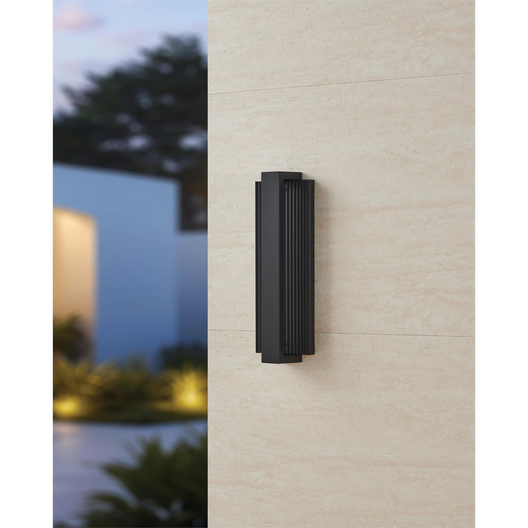 Shown in Matte Black finish and Clear Polycarbonate glass