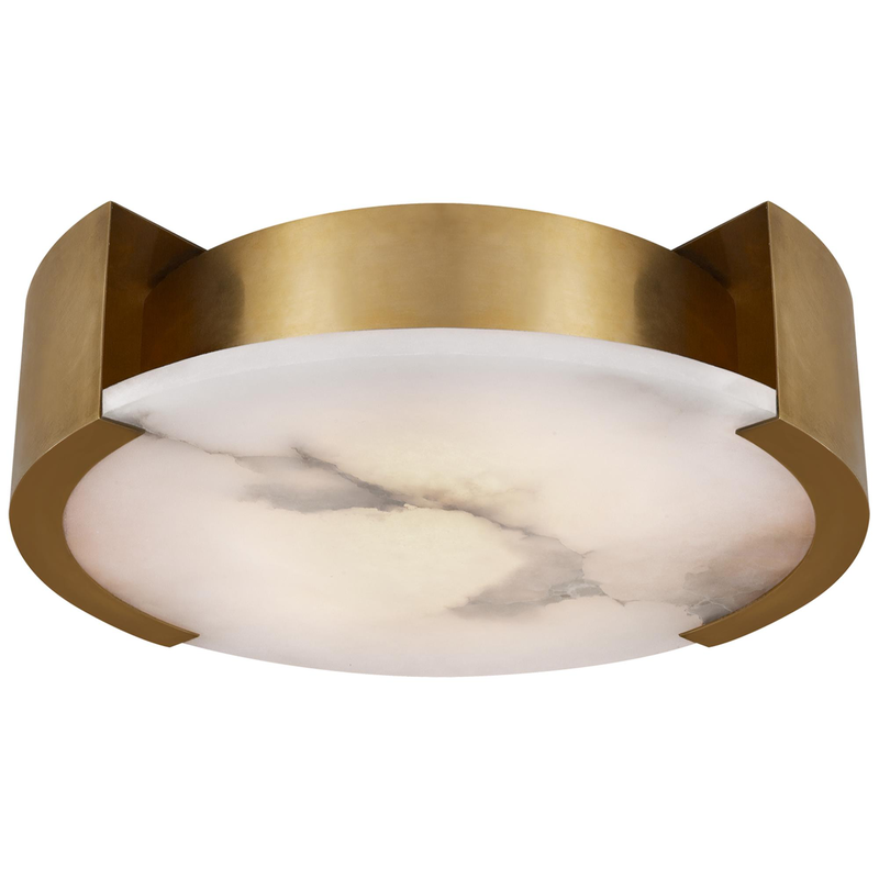 Kelly Wearstler Melange 17 Inch 2 Light Flush Mount by Visual Comfort Signature Collection