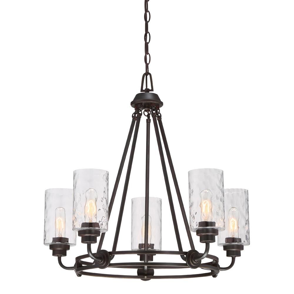Gramercy Park 26 Inch 5 Light Chandelier by Designers Fountain