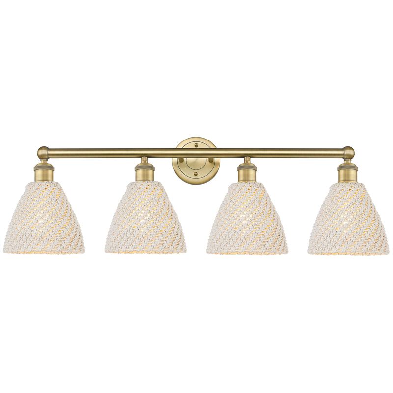 Bruno Marashlian Bristol Natural 35 Inch Bath Vanity Light by Innovations Lighting