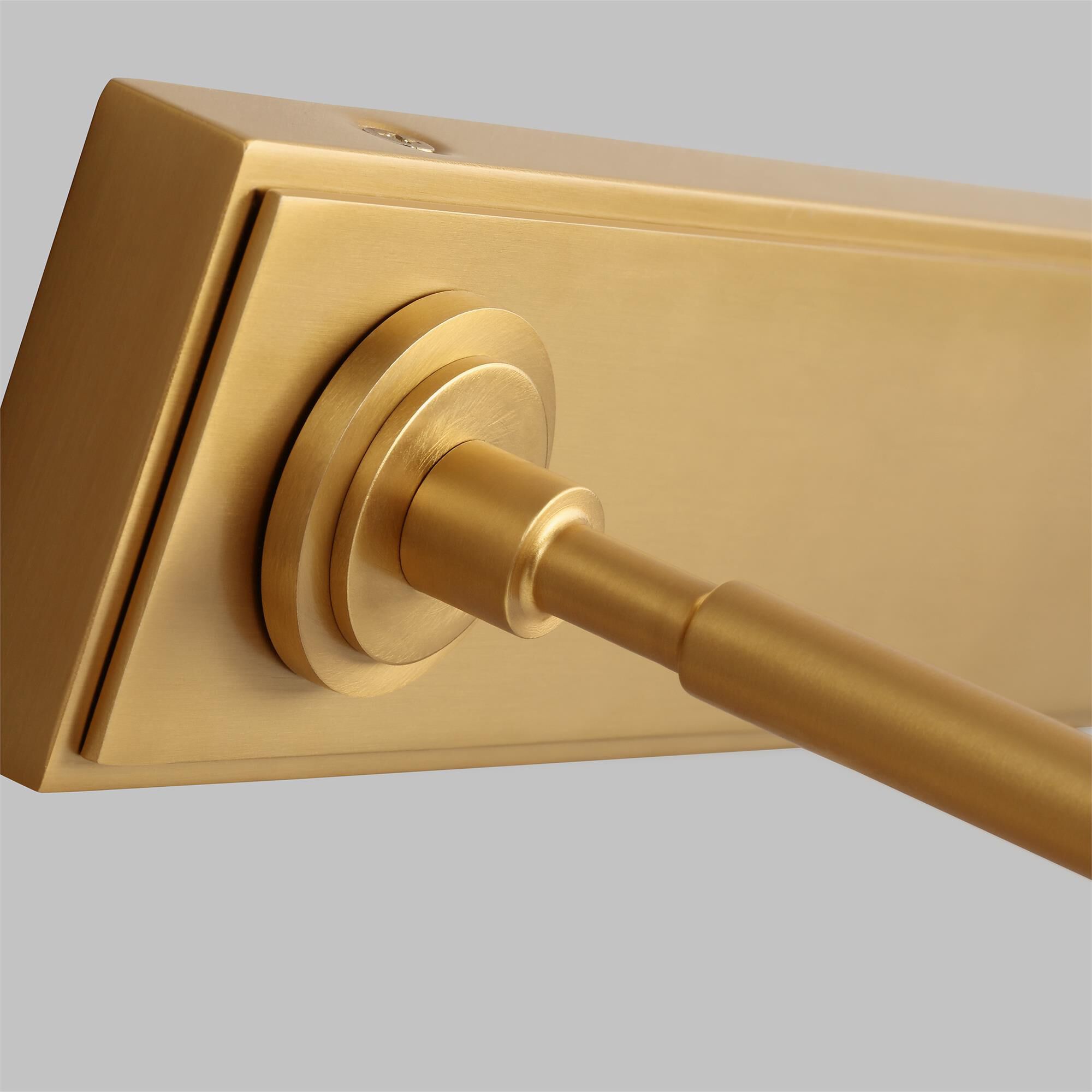 Shown in Burnished Brass finish and Burnished Brass Steel shade