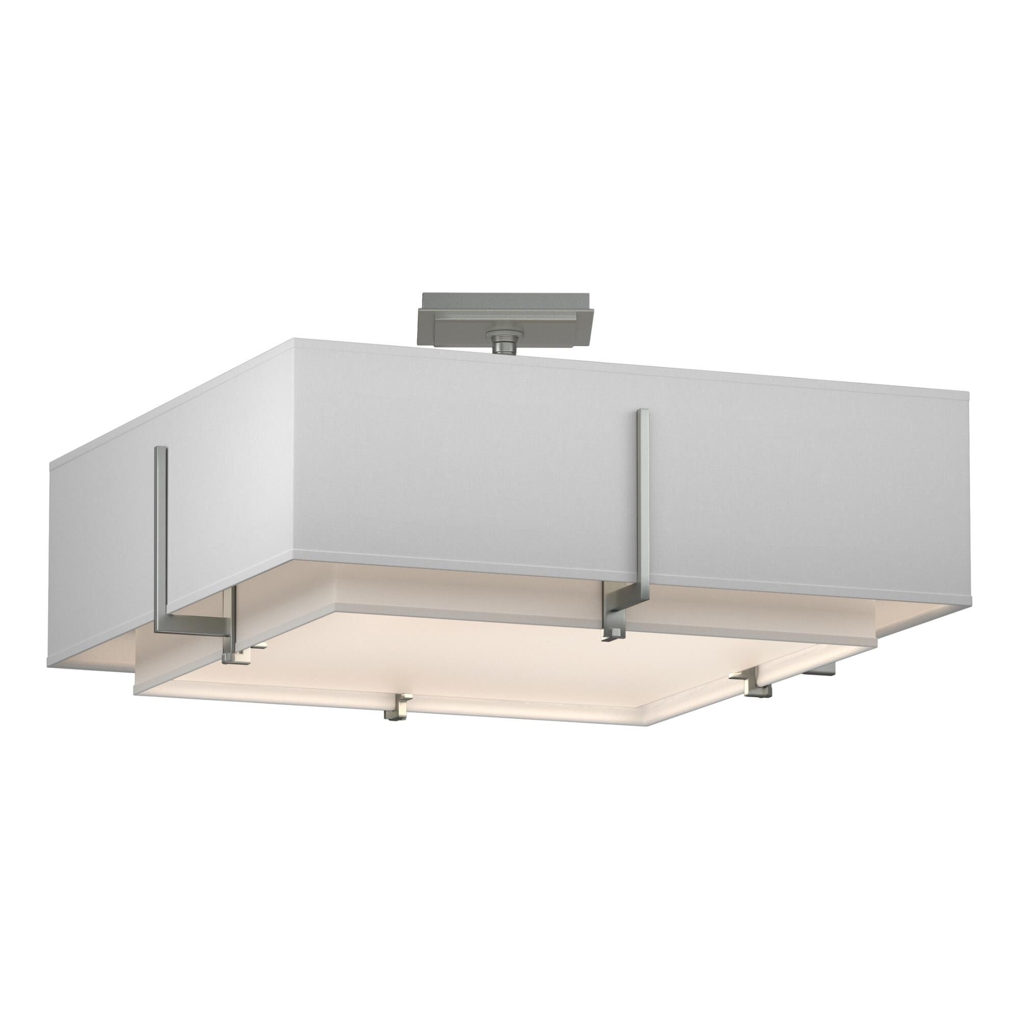 Exos 20 Inch 4 Light Semi Flush Mount by Hubbardton Forge