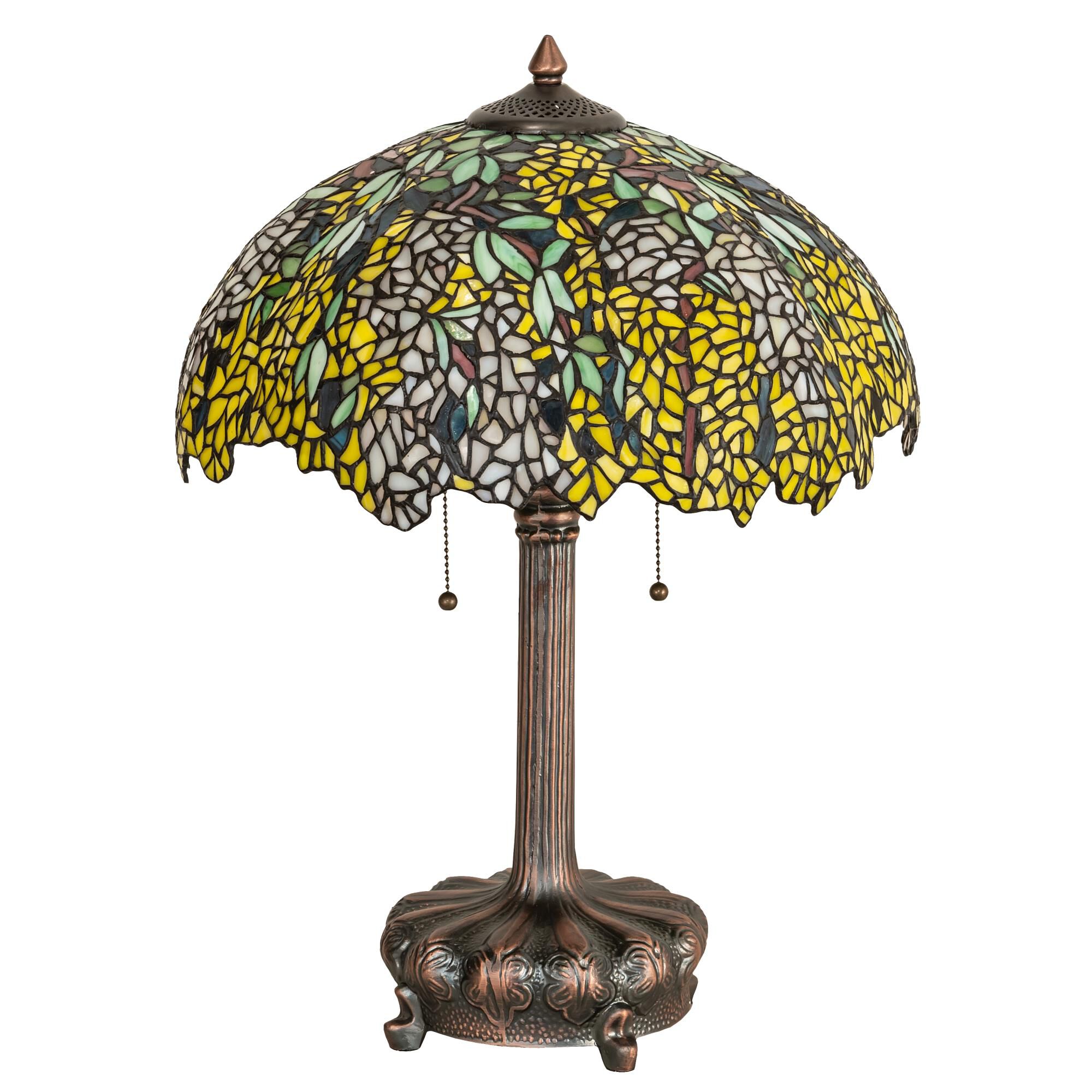 Tiffany Laburnum 23 Inch Table Lamp by Meyda Lighting