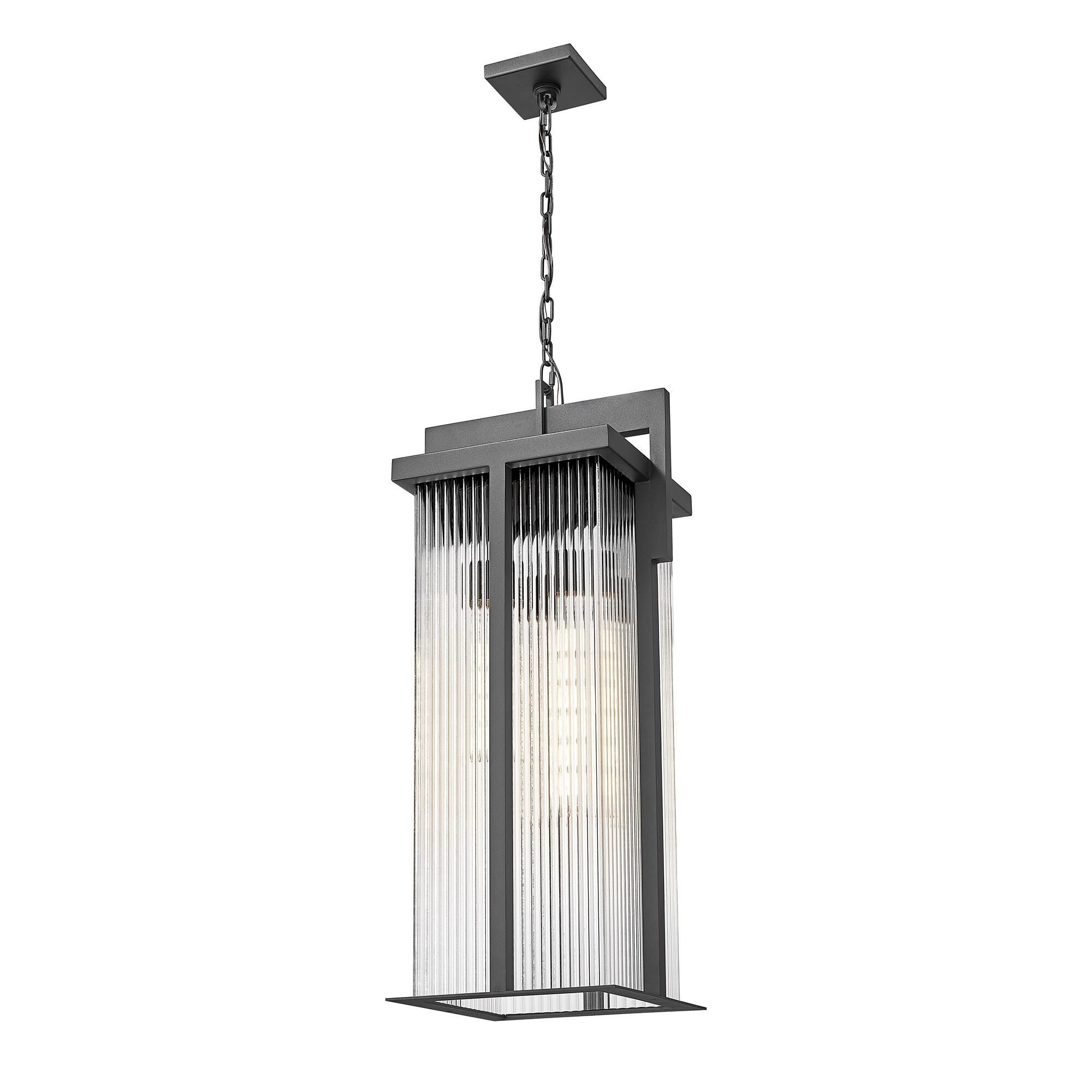 Fortis Large Outdoor Hanging Lantern,