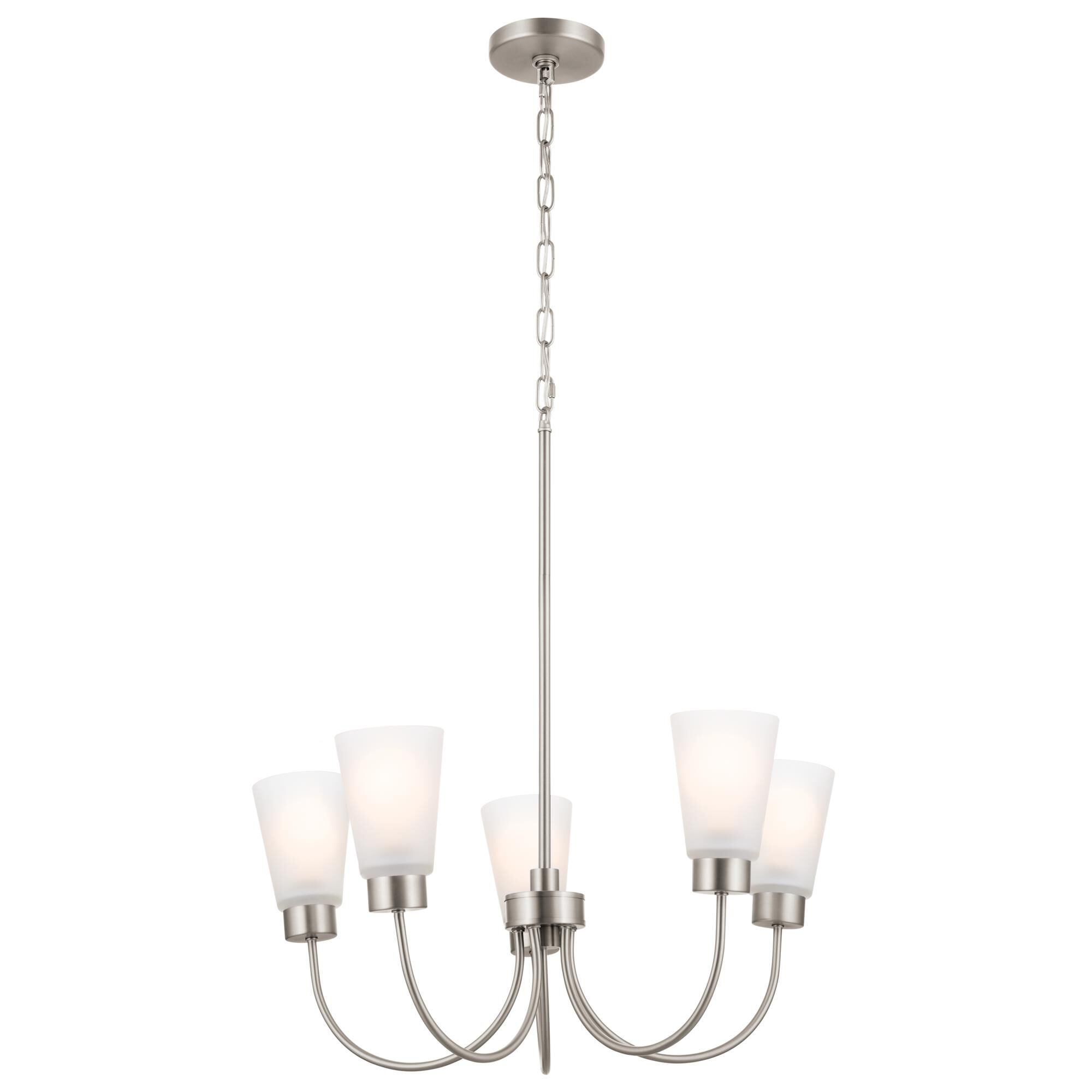 Shown in Brushed Nickel finish