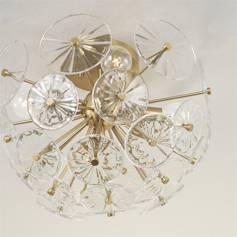Emelie 16 Inch Semi Flush Mount by Capital Lighting