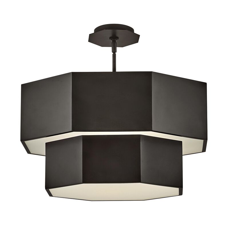 Facet Medium Pendant Light by Hinkley