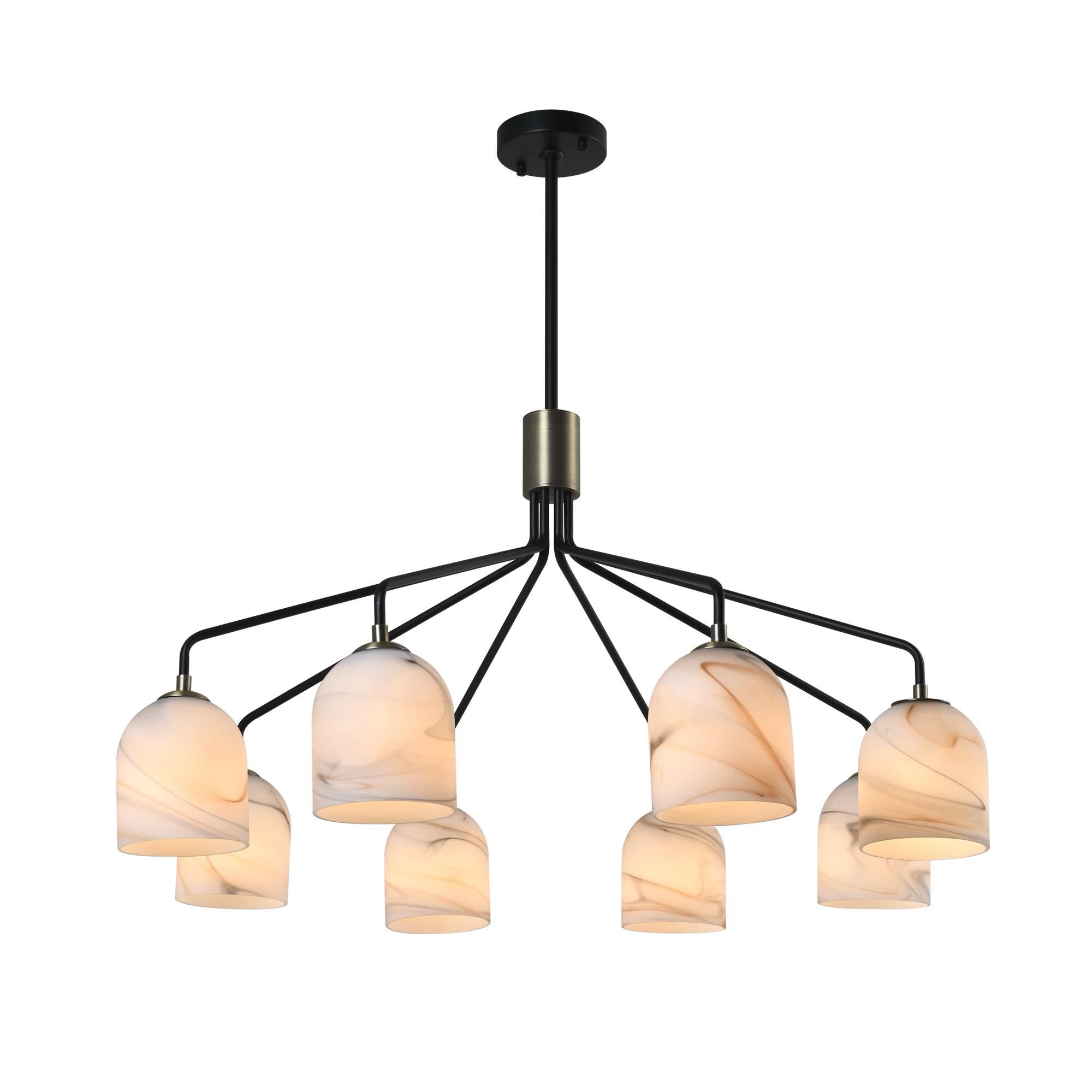 S&C Crema 41 Inch Chandelier by Artcraft