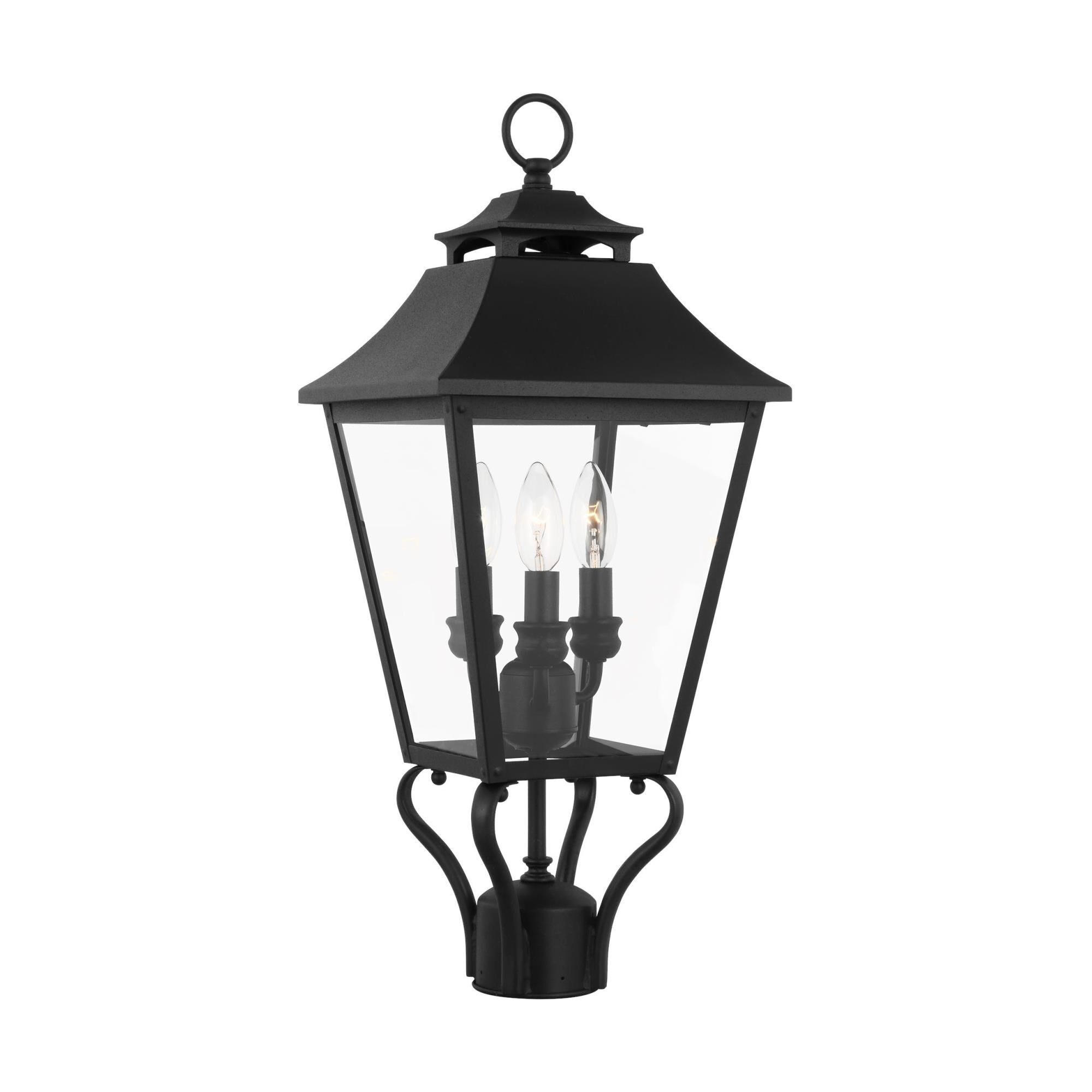 Sean Lavin Galena 23 Inch Tall 3 Light Outdoor Post Lamp by Visual Comfort Studio Collection