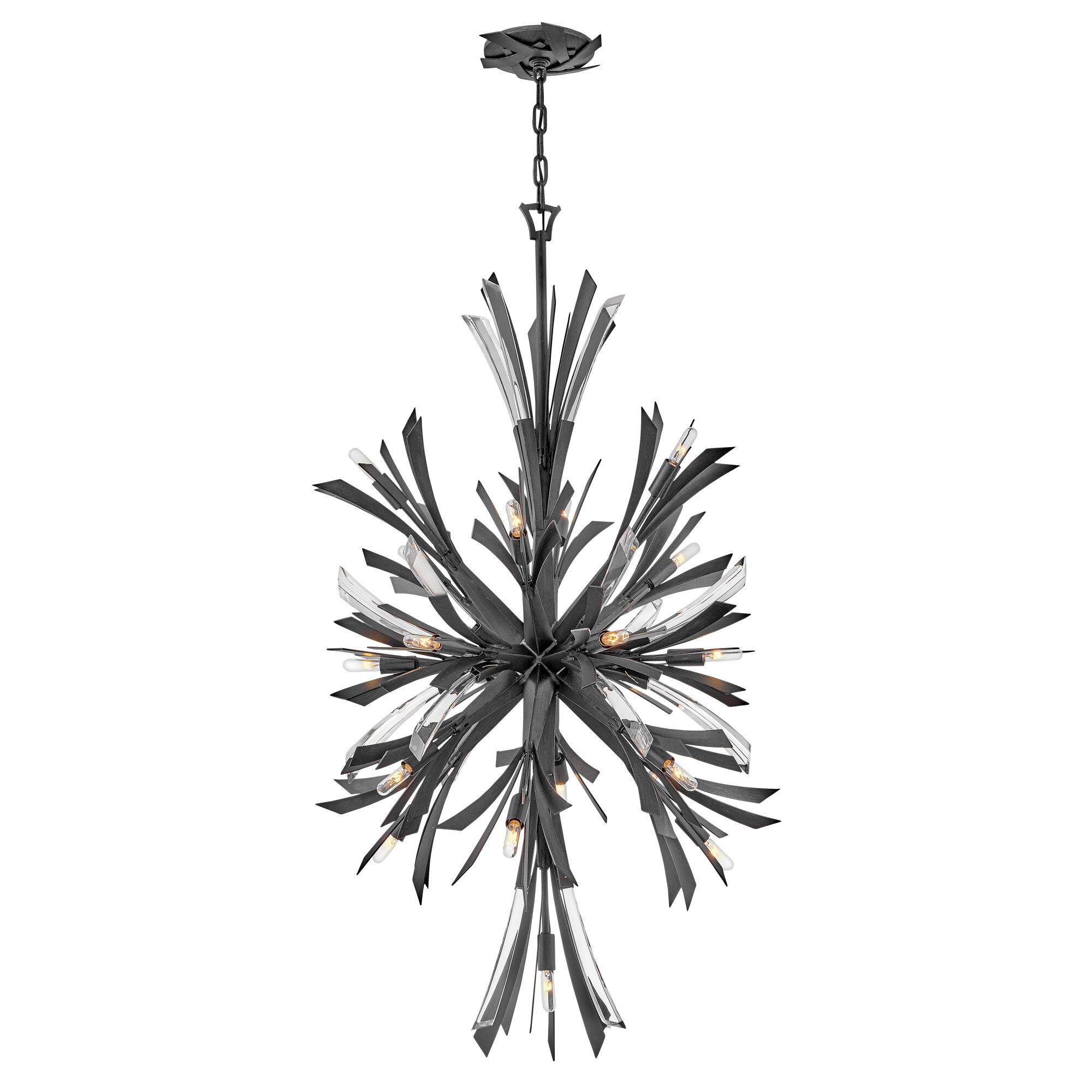 Vida 24 Inch 19 Light Chandelier by Fredrick Ramond