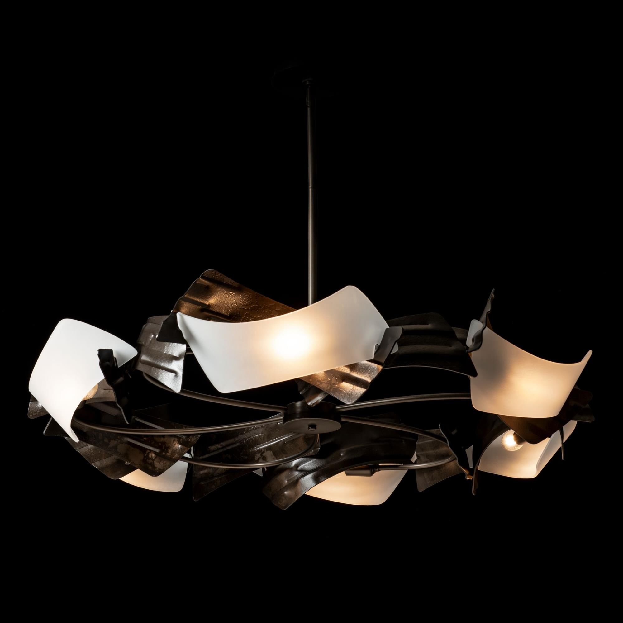 Crest 38 Inch Chandelier by Hubbardton Forge