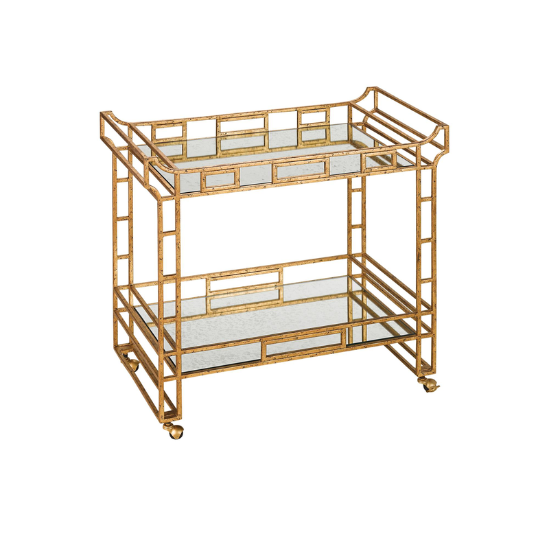 Odeon Bar Cart by Currey & Company