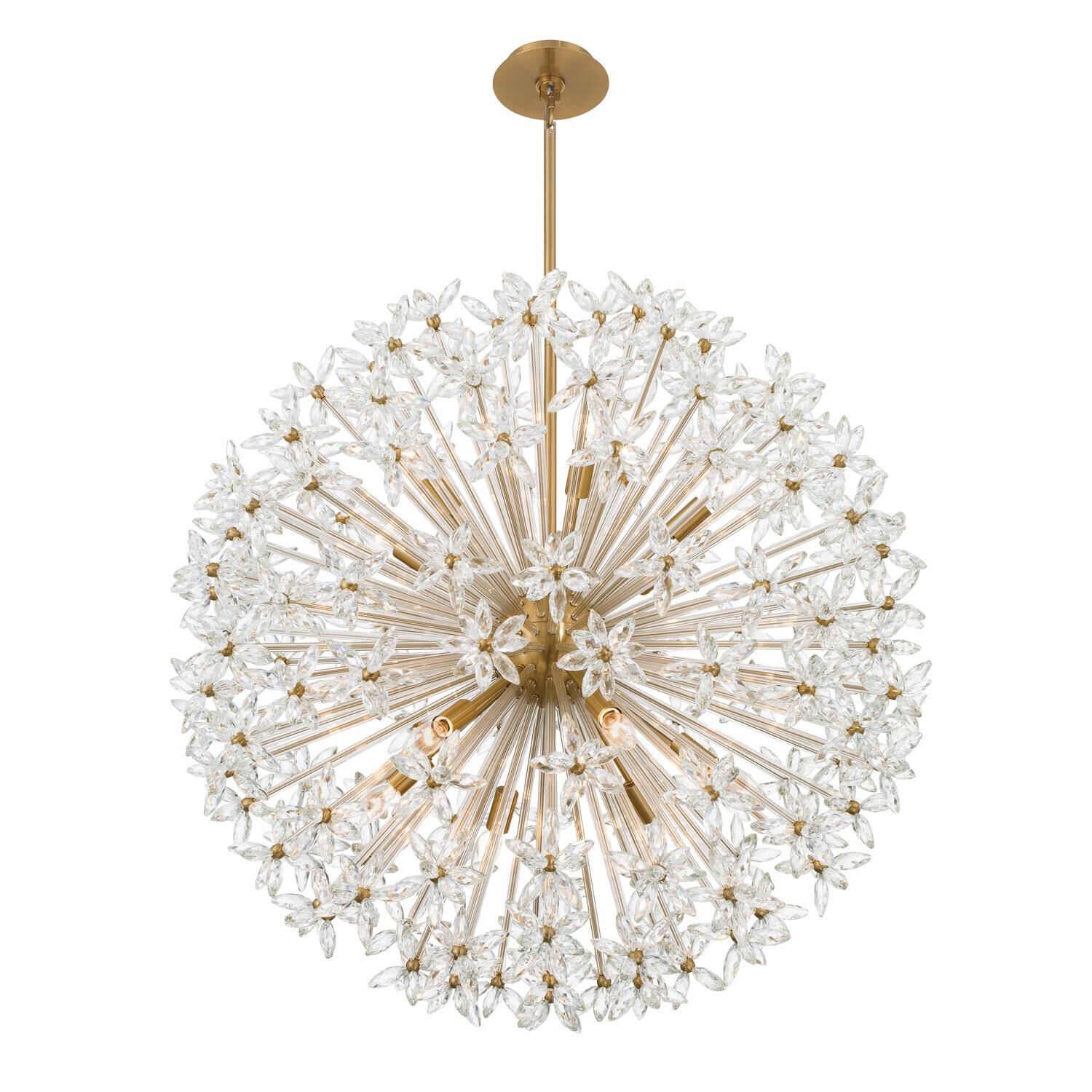 Adley 34 Inch Chandelier by Crystorama