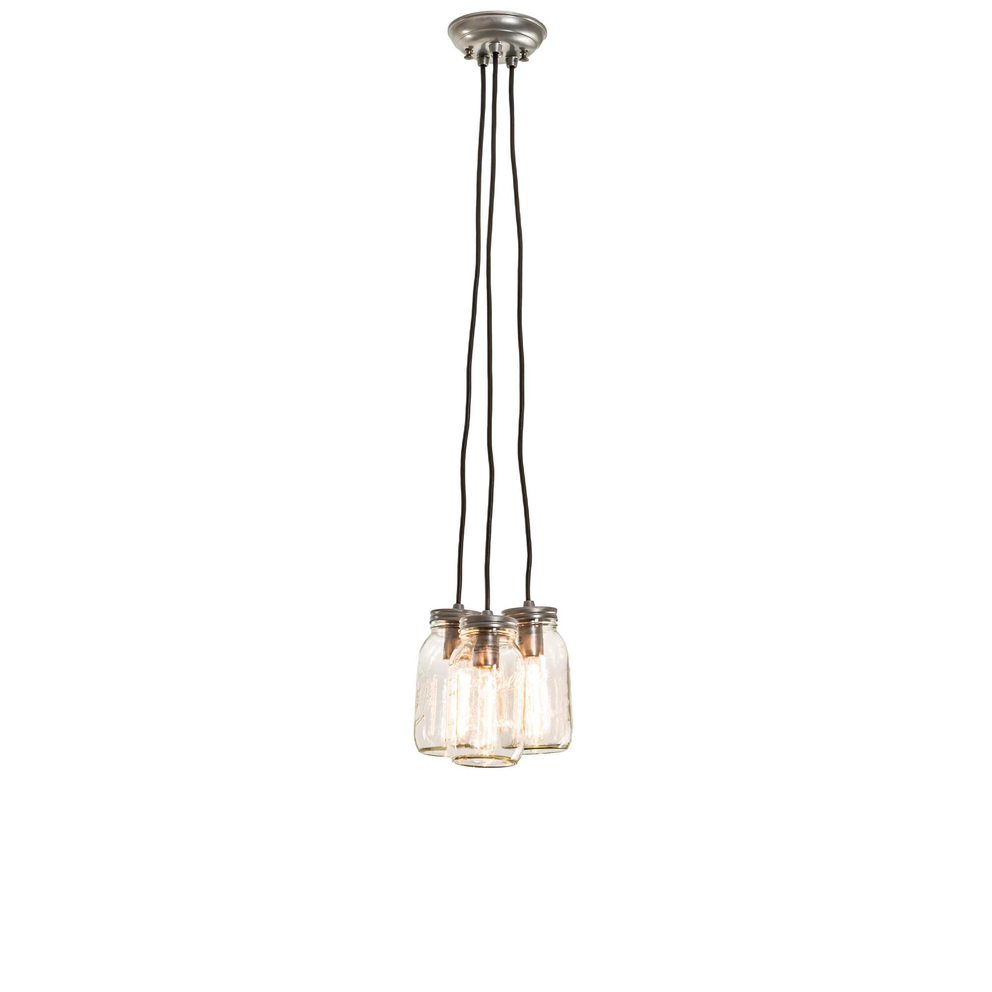 Mason Jar 9 Inch Mini Pendant by Meyda Lighting