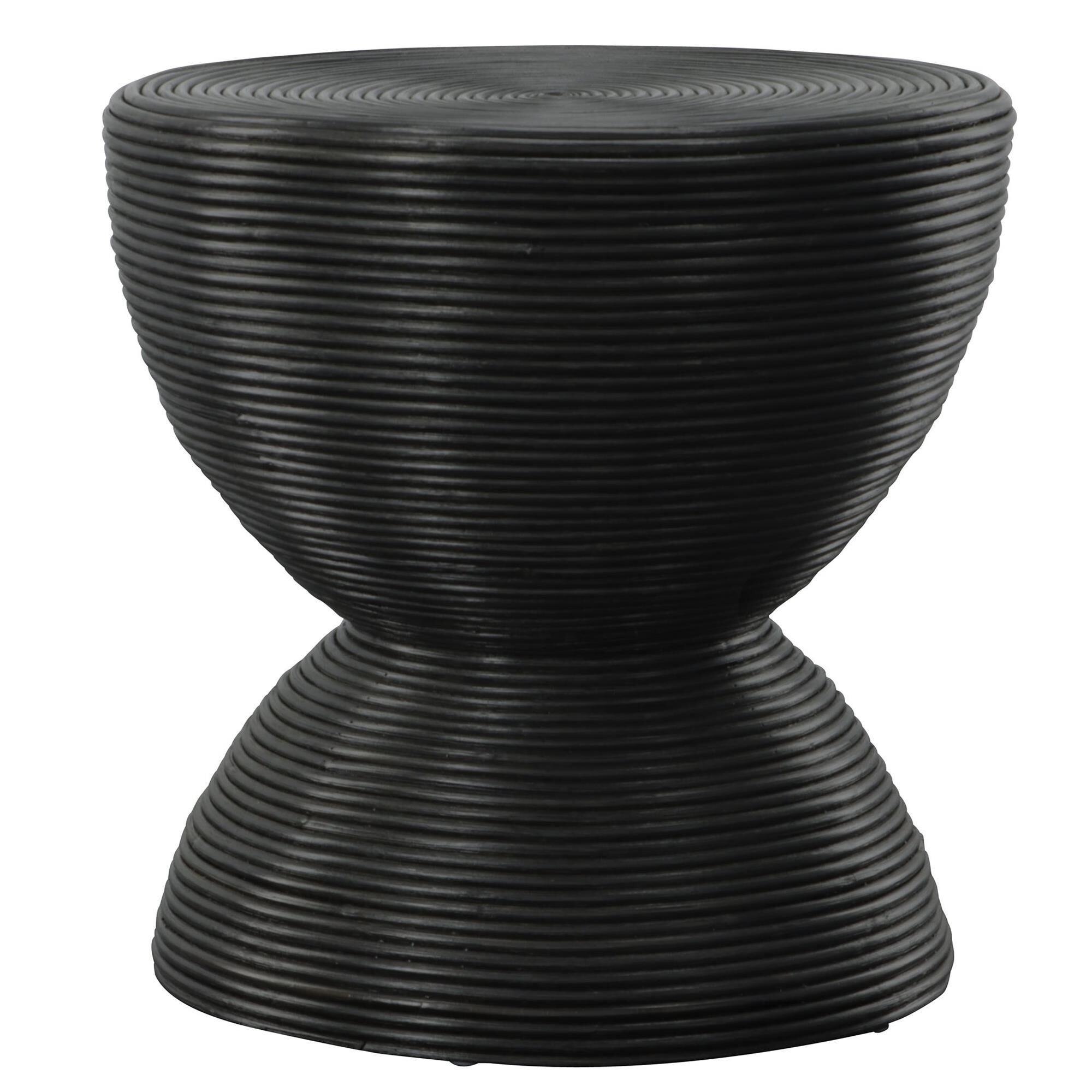 Shown in Crafted Entirely From Natural Rattan, The Bongo Side Table Adds A Touch Of Natural Texture And Is Fi finish