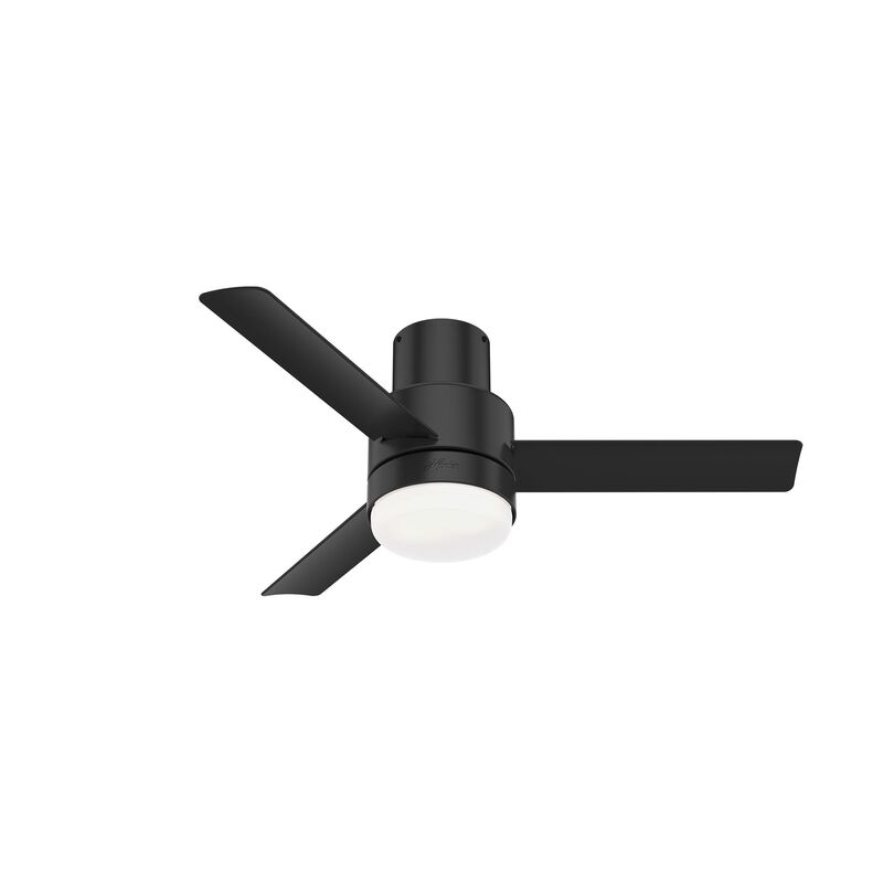 Gilmour 44 Inch Flush Mount Fan with Light Kit by Hunter Fan