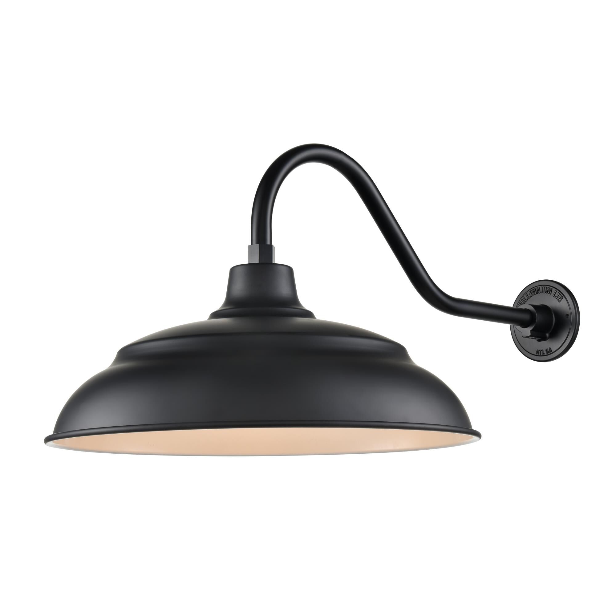 Shown in Satin Black finish