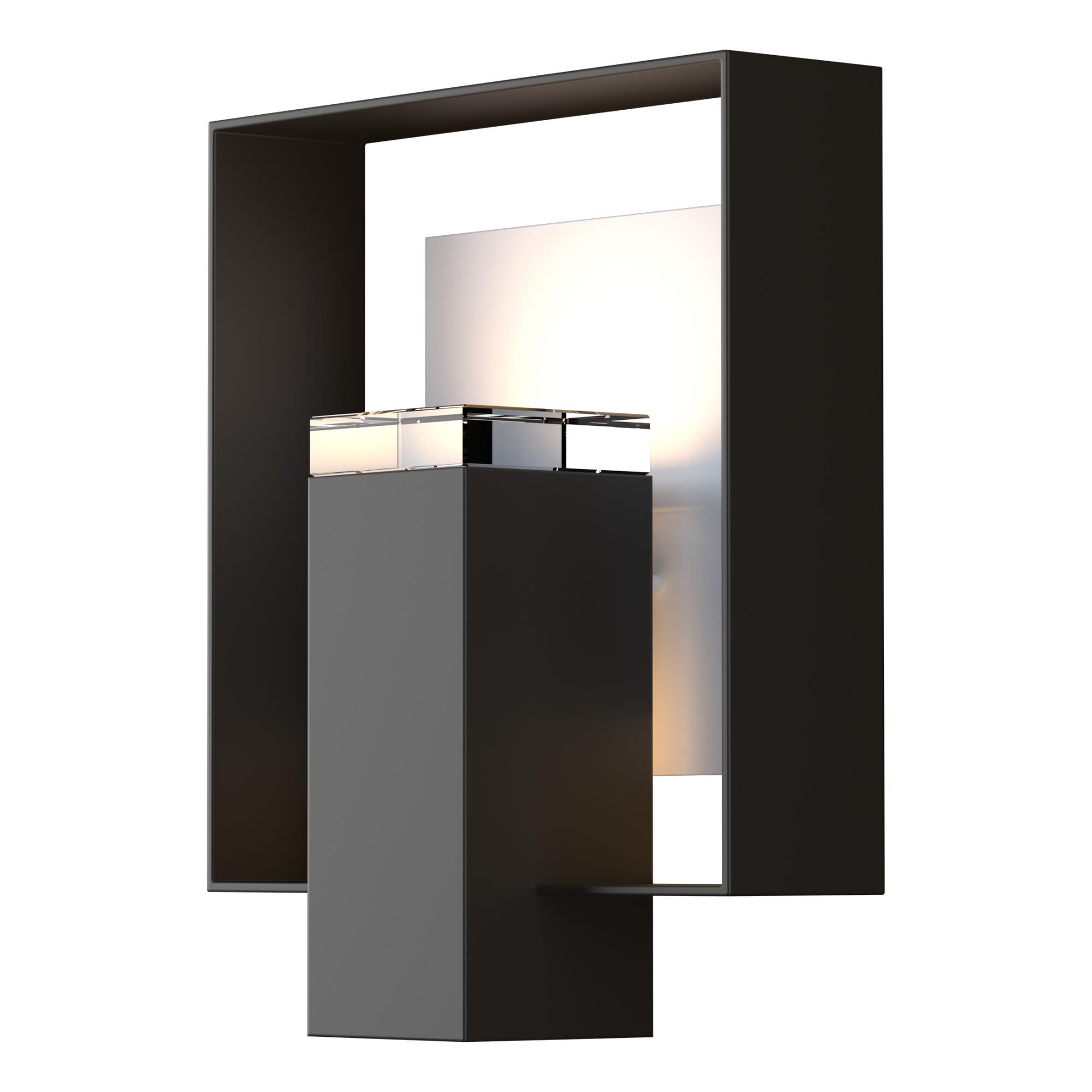 Hubbardton Forge Shadow Box 11 Inch Tall Outdoor Wall Light