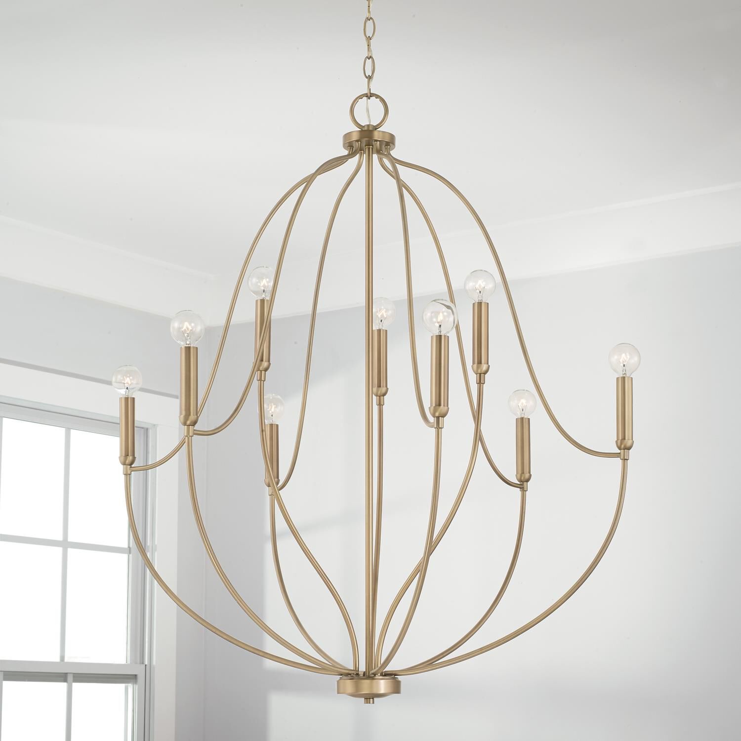 Madison 32 Inch 9 Light Chandelier by Homeplace by Capital Lighting Fixture Company