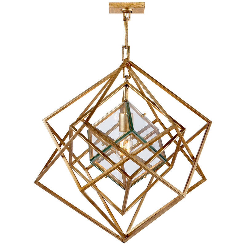Visual Comfort Signature Collection Kelly Wearstler Cubist 22 Inch Chandelier