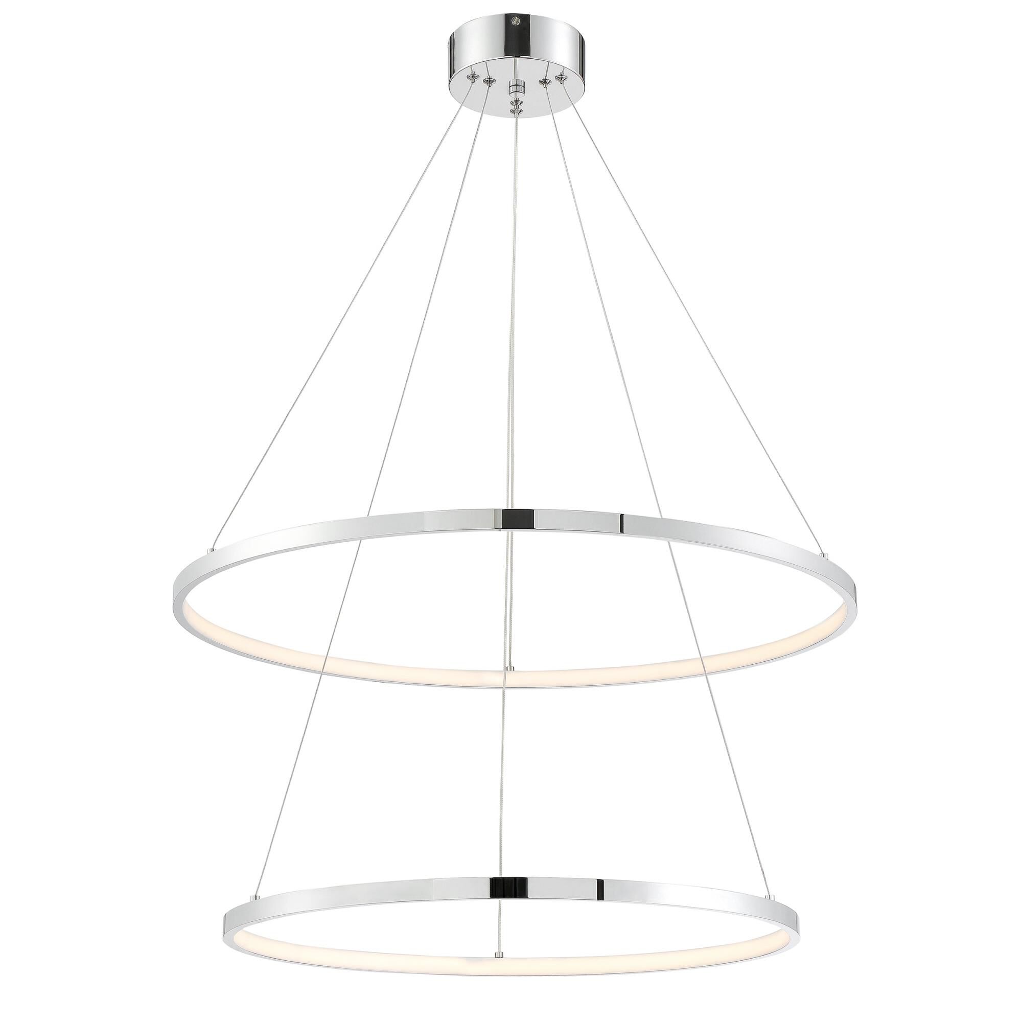 Rimmy 28 Inch 2 Light LED Multi Light Pendant by Lite Source