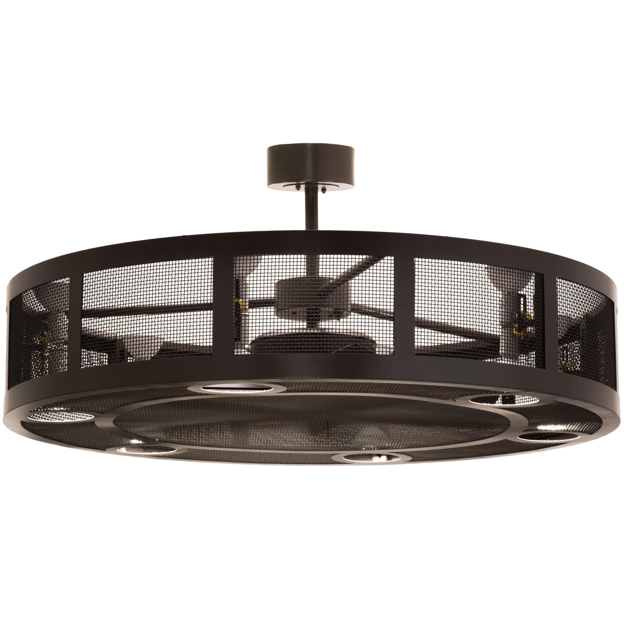 48 Inch Chandelier Ceiling Fan by Meyda Lighting