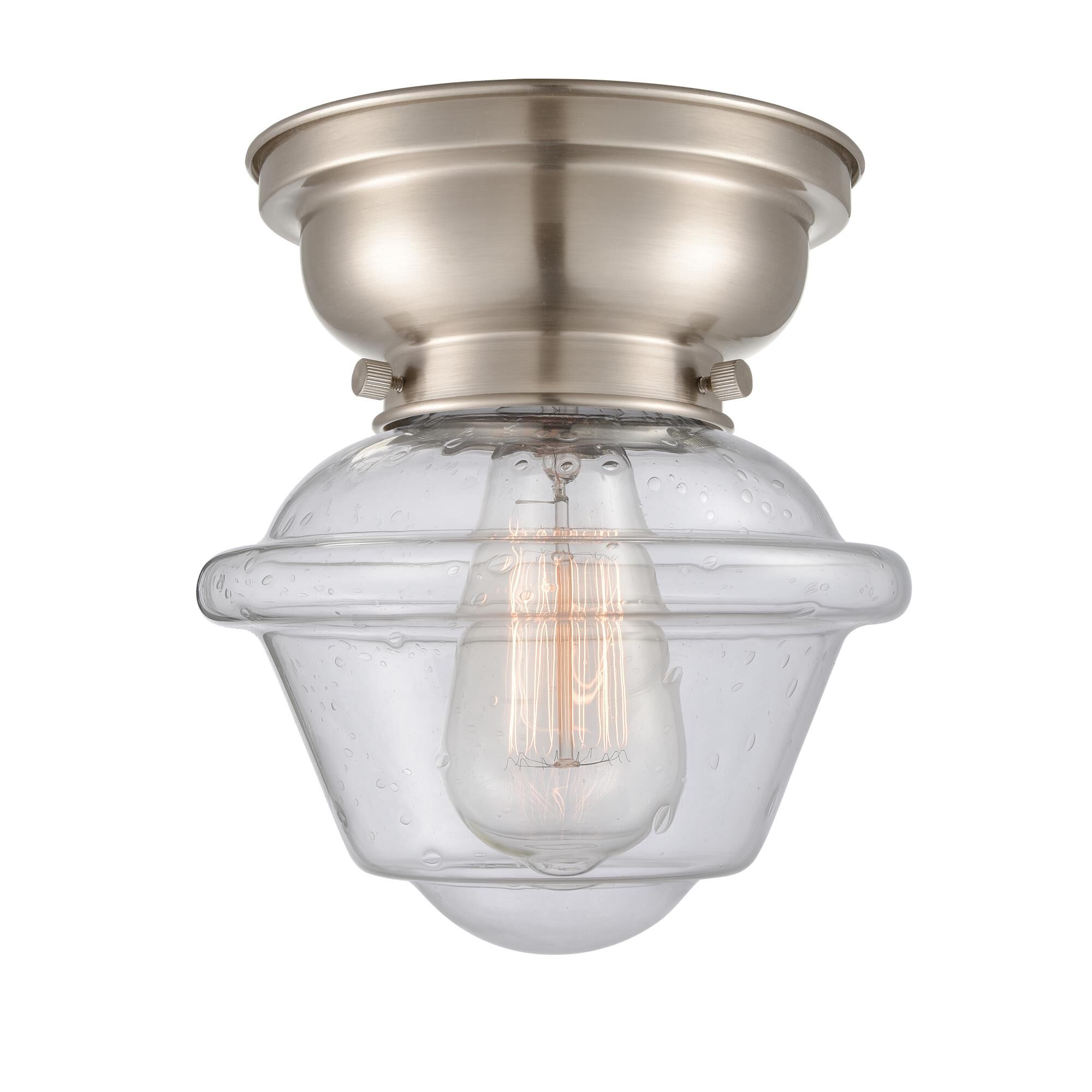 Bruno Marashlian Small Oxford 7 Inch 1 Light Flush Mount by Innovations Lighting