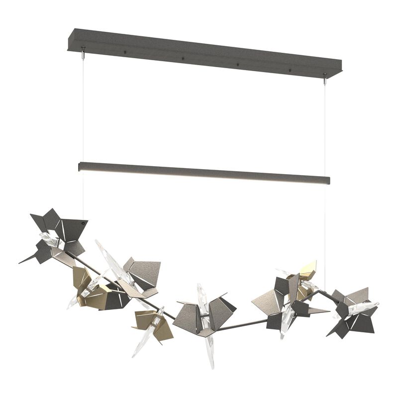 Belladonna Medium Linear Chandelier by Hubbardton Forge