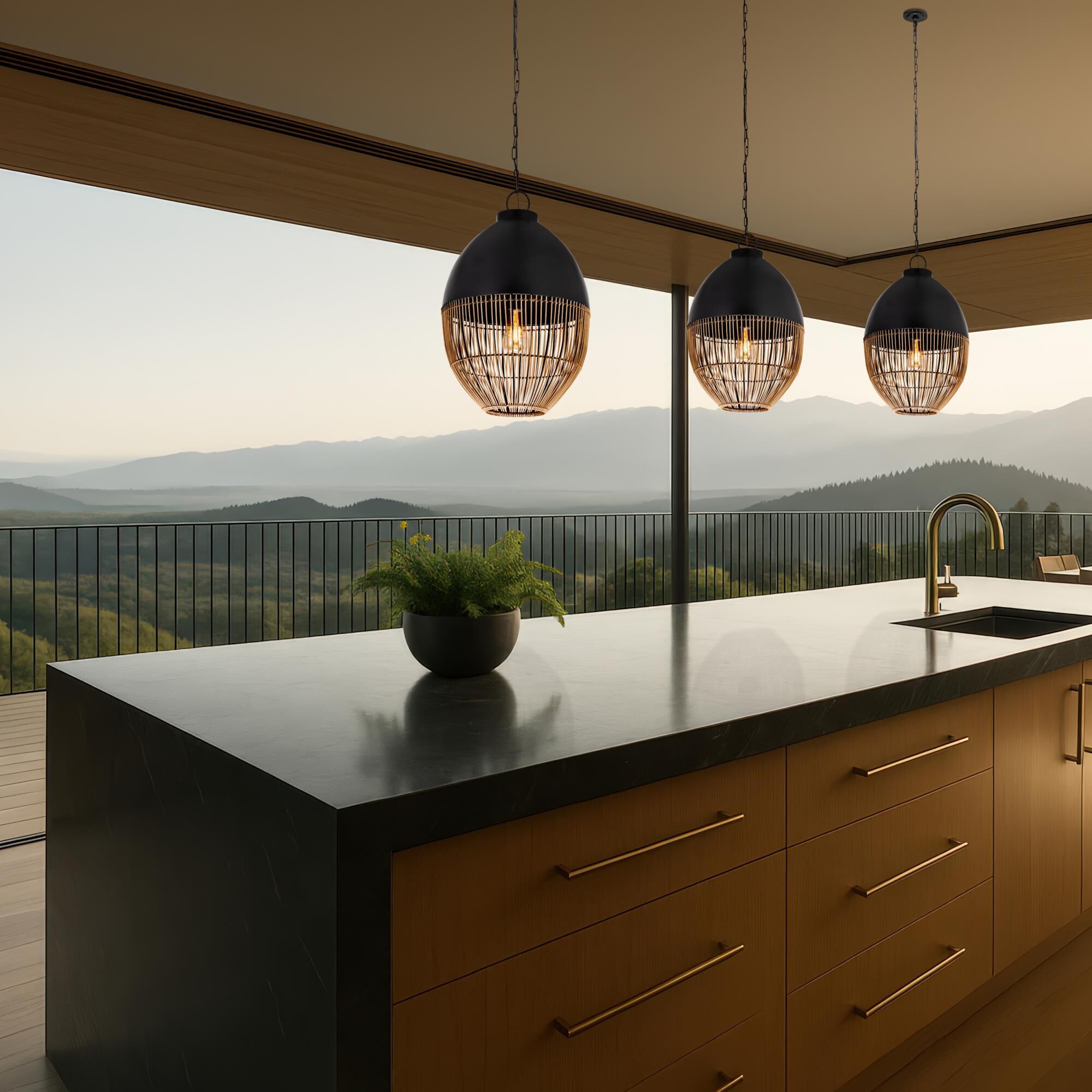 Bruno Marashlian Bismark 14 Inch Large Pendant by Innovations Lighting