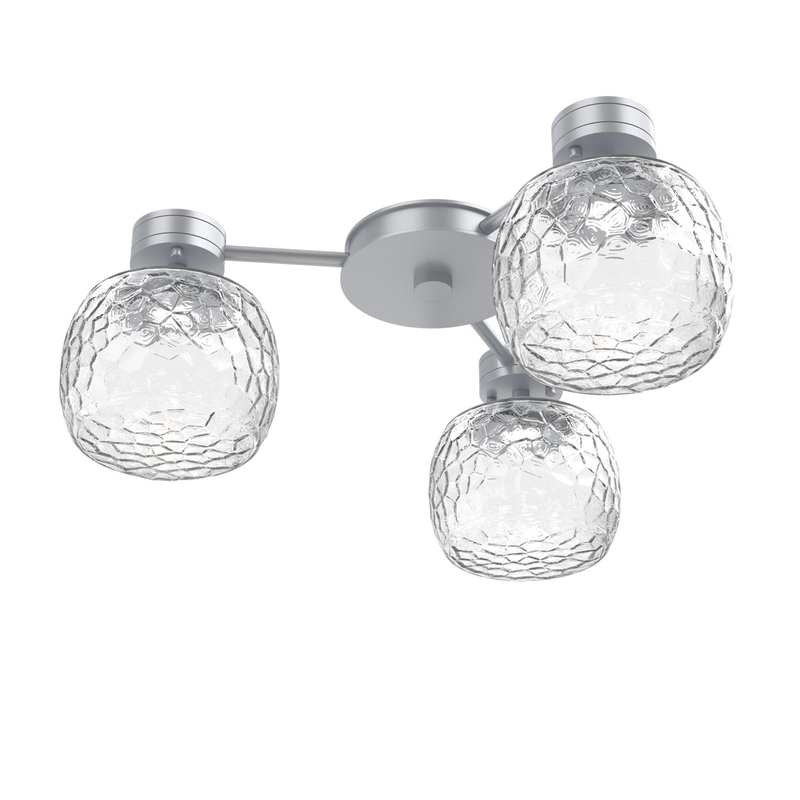 Levi Wilson Vessel 24 Inch Semi Flush Mount by Hammerton Studio