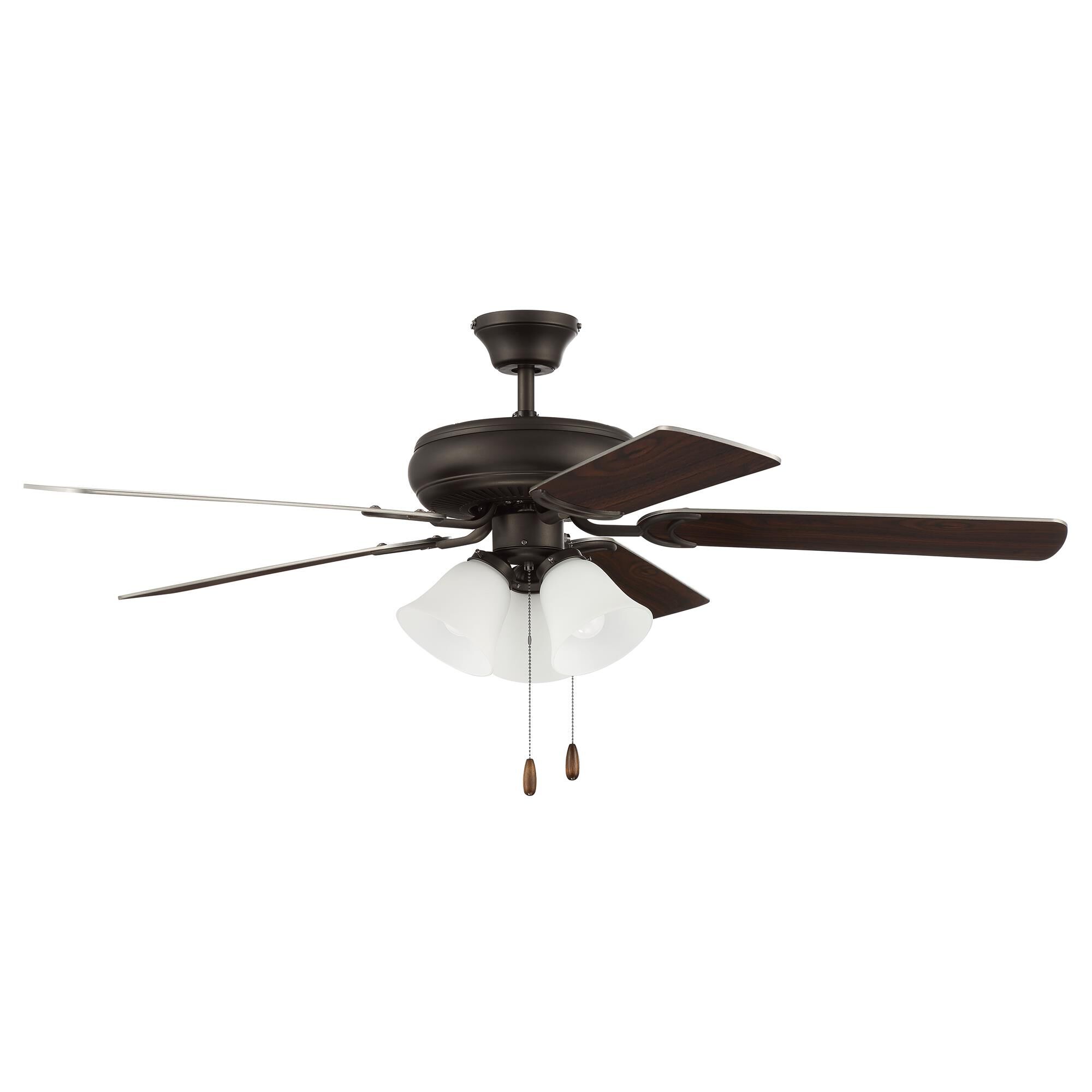Decorator's Choice 3 Light Kit 52 Inch Ceiling Fan with Light Kit,