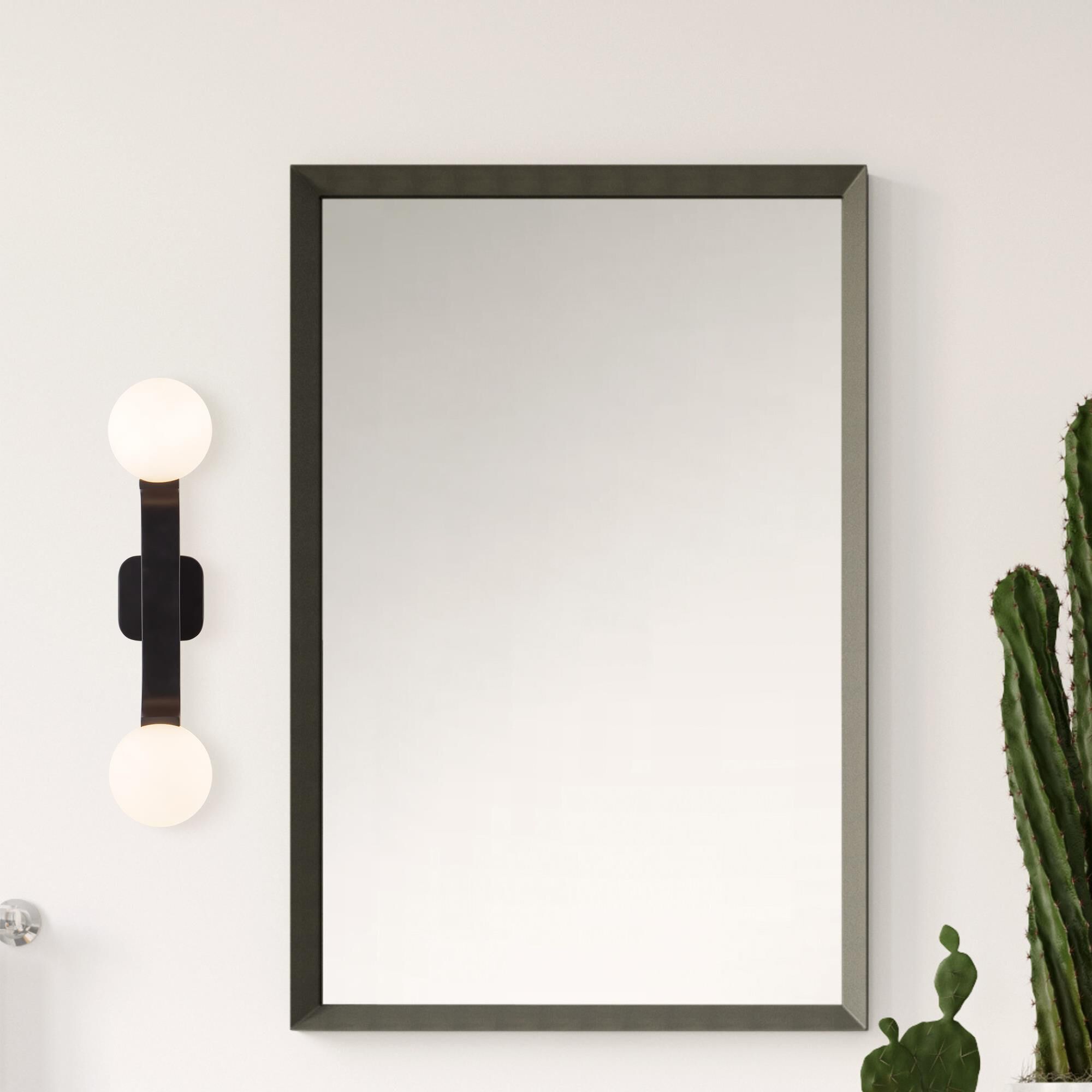 Shown in Black finish and Matte Opal glass