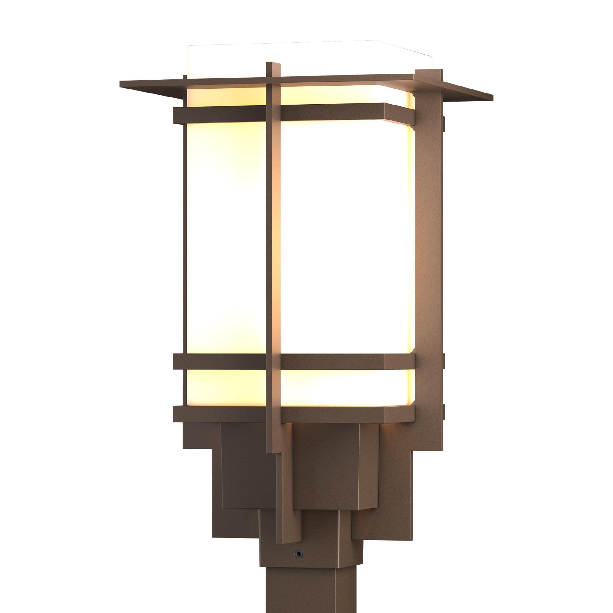 Hubbardton Forge Tourou 14 Inch Tall Outdoor Post Lamp