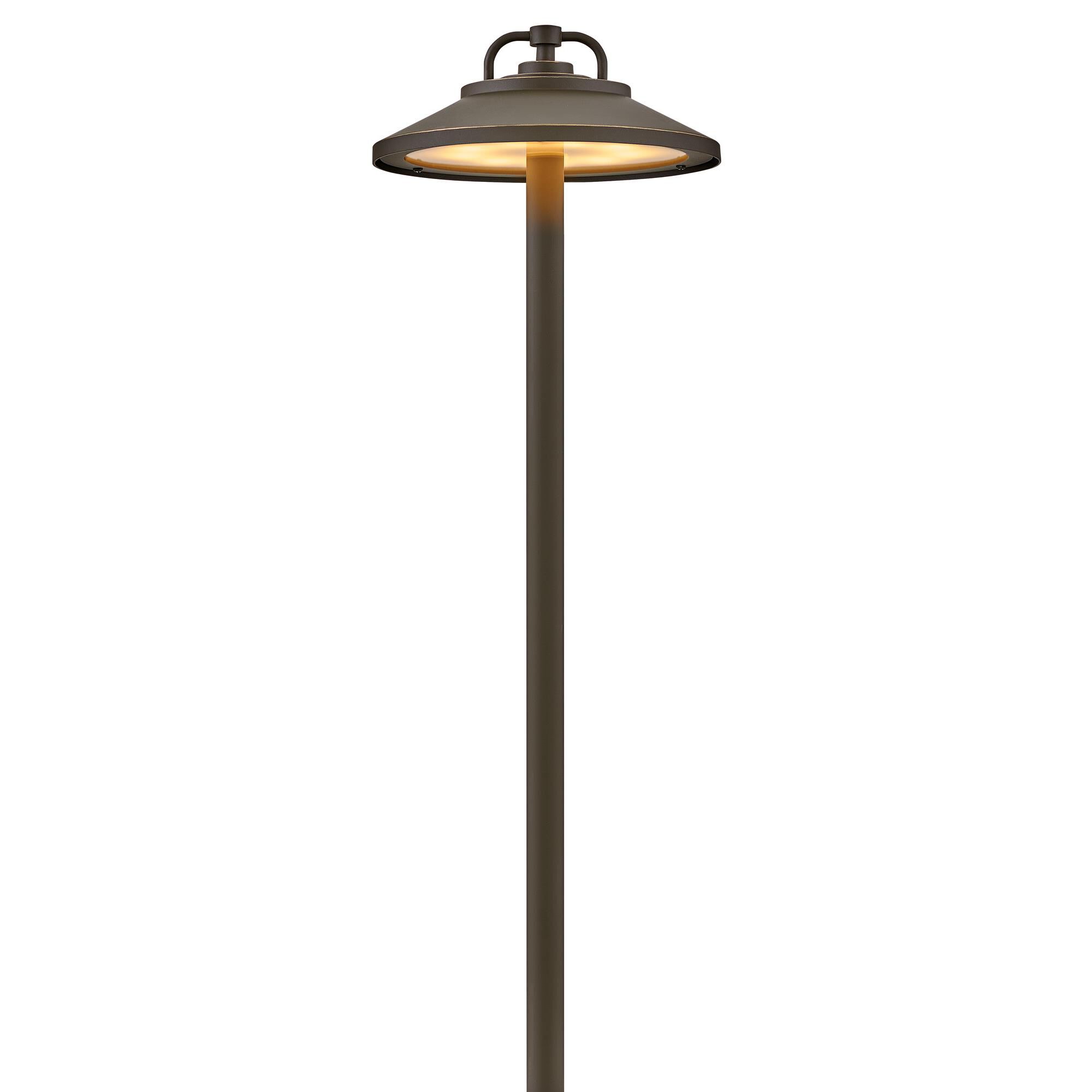 Shown in Oil Rubbed Bronze finish and Clear Lens glass