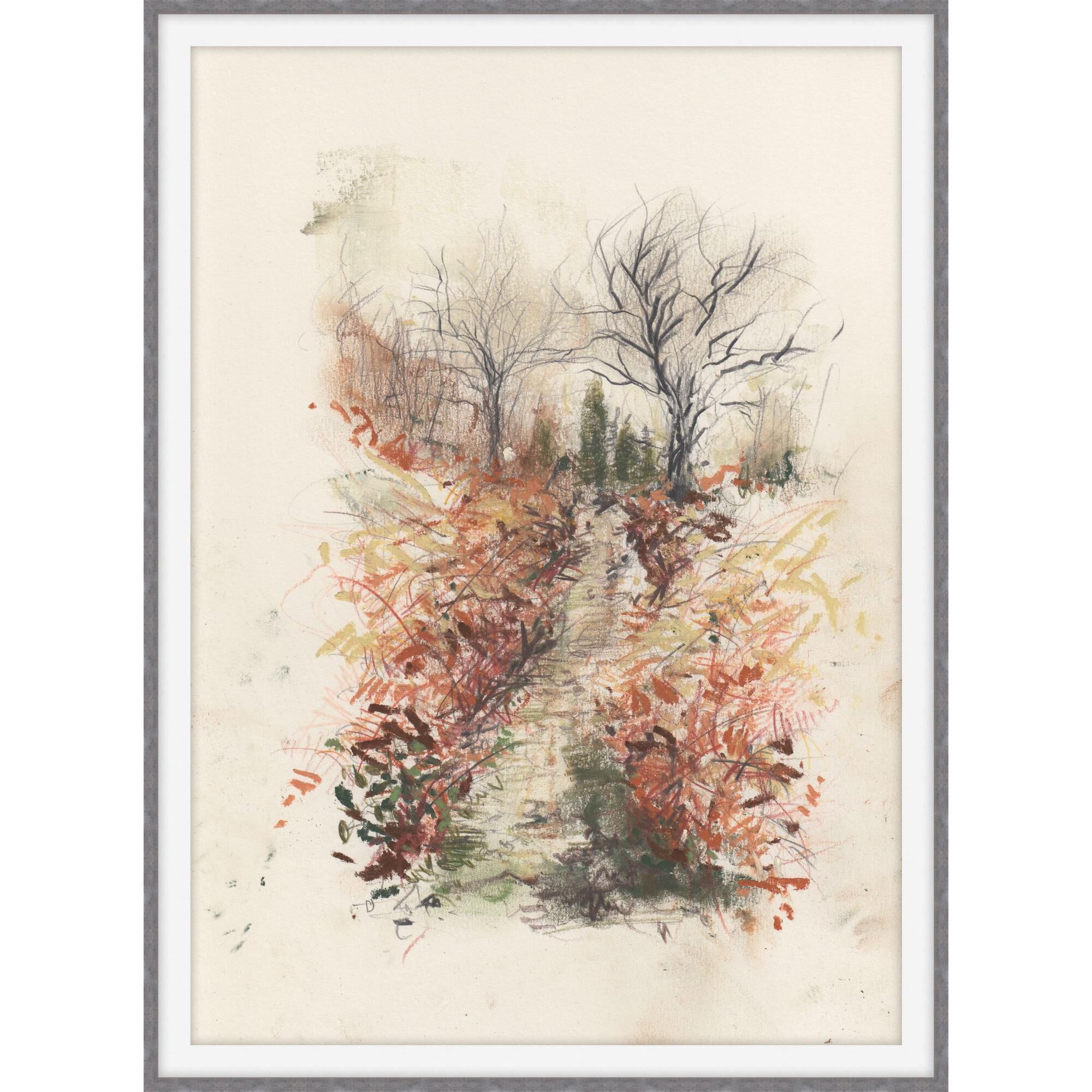 Claudia Lowry Through The Bracken Print by LEVEL57