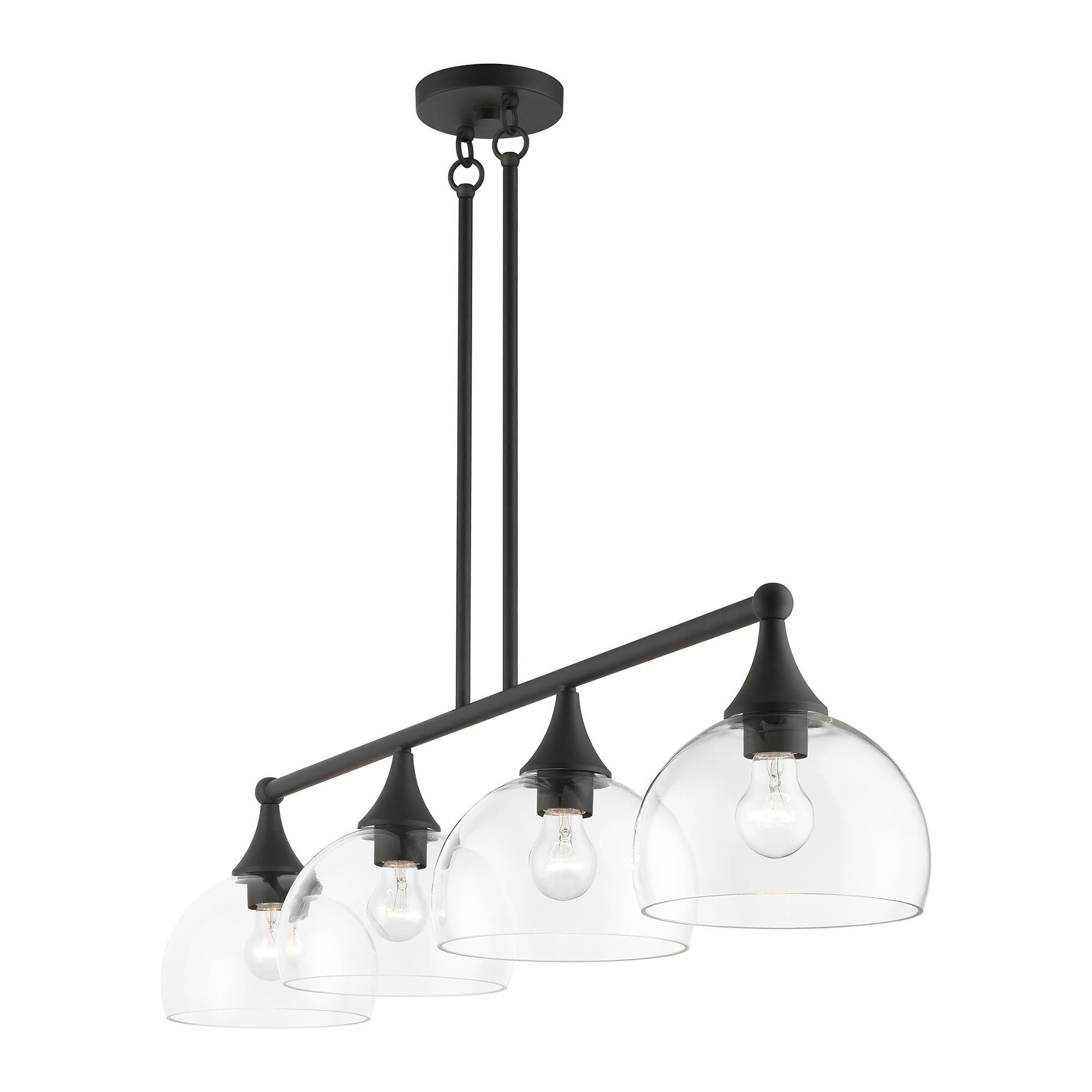 Glendon 45 Inch 4 Light Linear Suspension Light by Livex Lighting