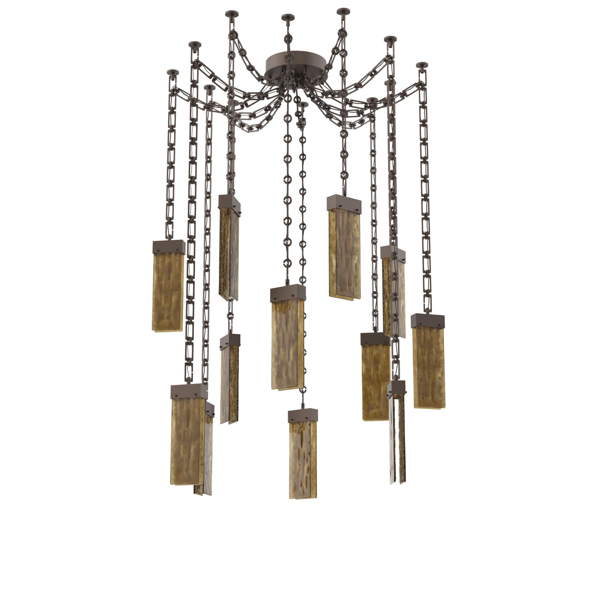 Levi Wilson Parallel 13 Inch Multi Pendant Light by Hammerton Studio