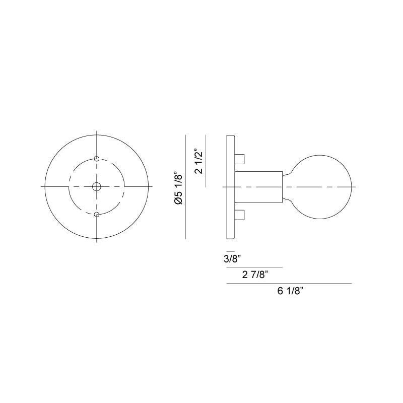 Matteo Lighting Kasa 2 Inch Wall Sconce