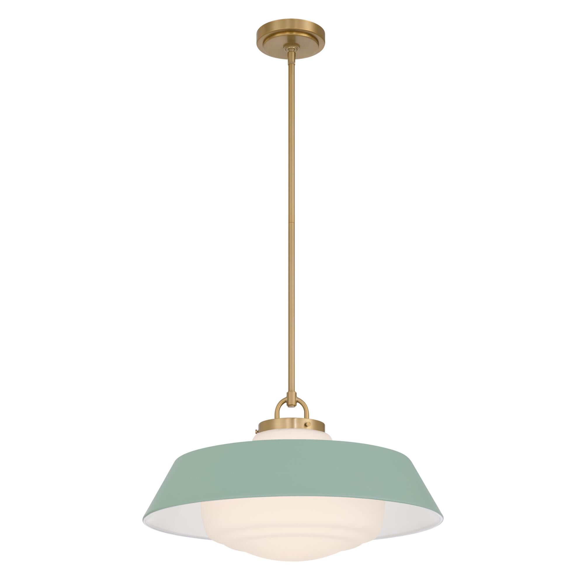 Shown in Vibrant Gold finish and Steel glass and Steel shade