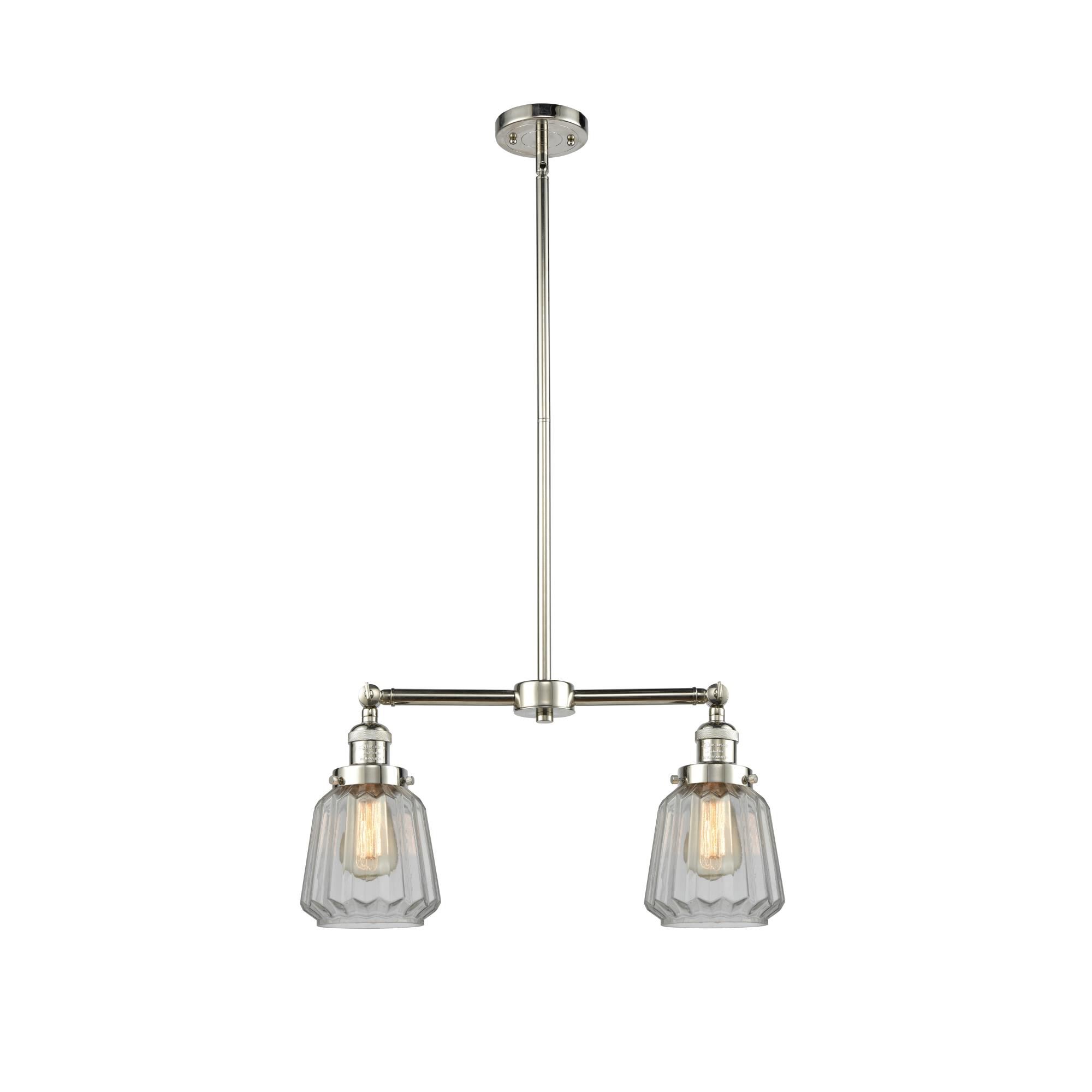Bruno Marashlian Chatham 21 Inch 2 Light Mini Chandelier by Innovations Lighting