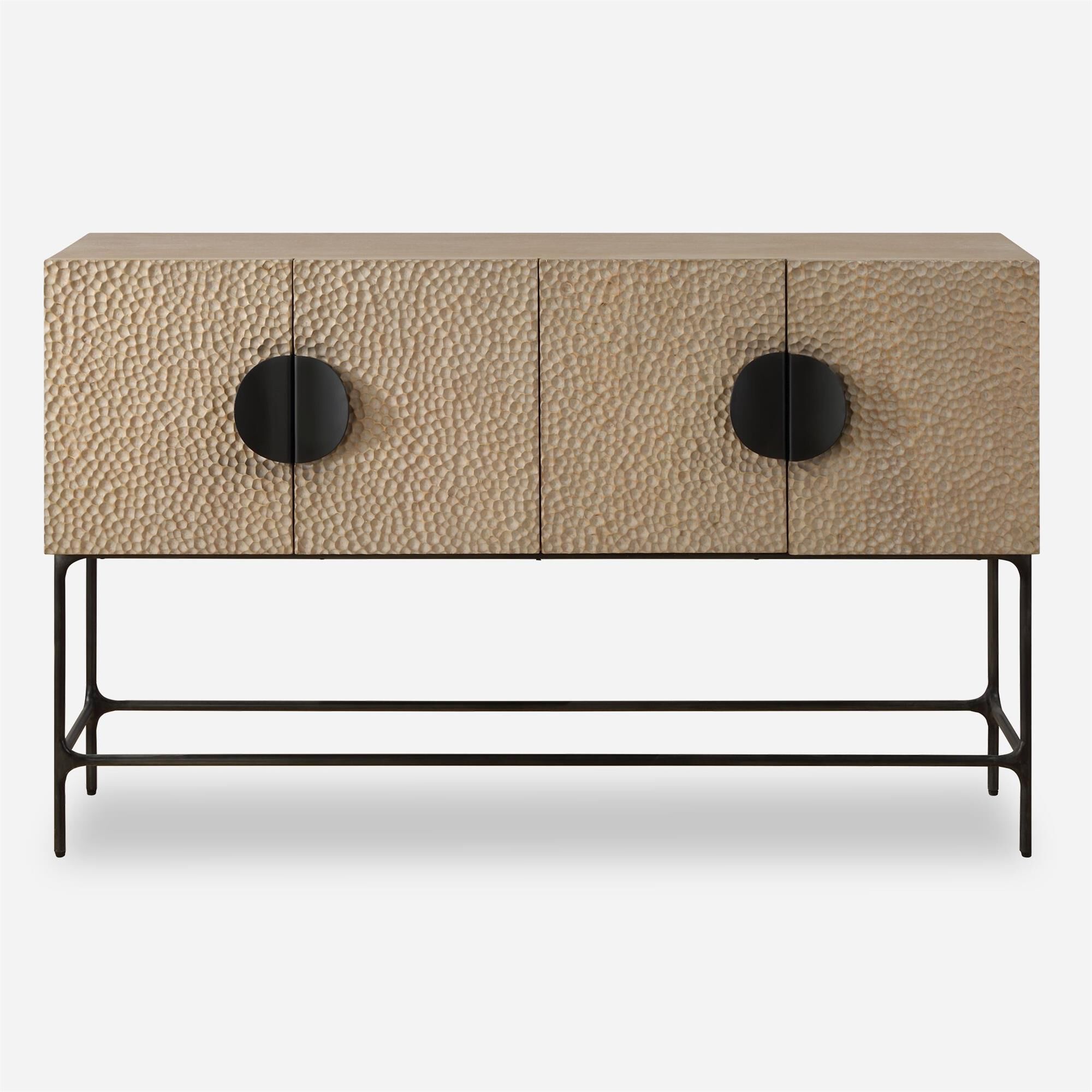 Jim Parsons Lunar 54 Inch Storage Cabinet by Uttermost