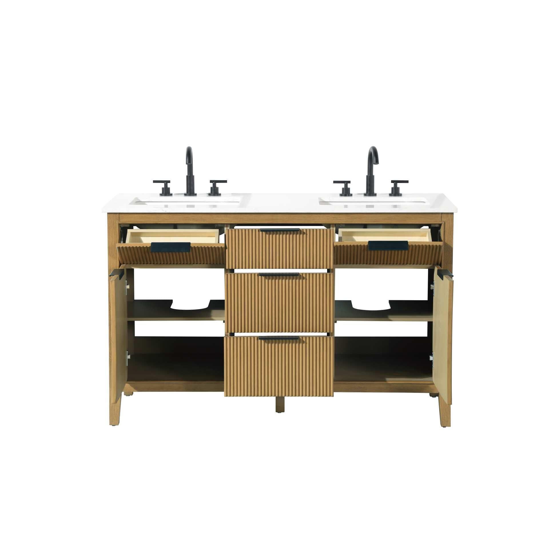 Langston 54 Inch Bath Vanity by Elegant Decor