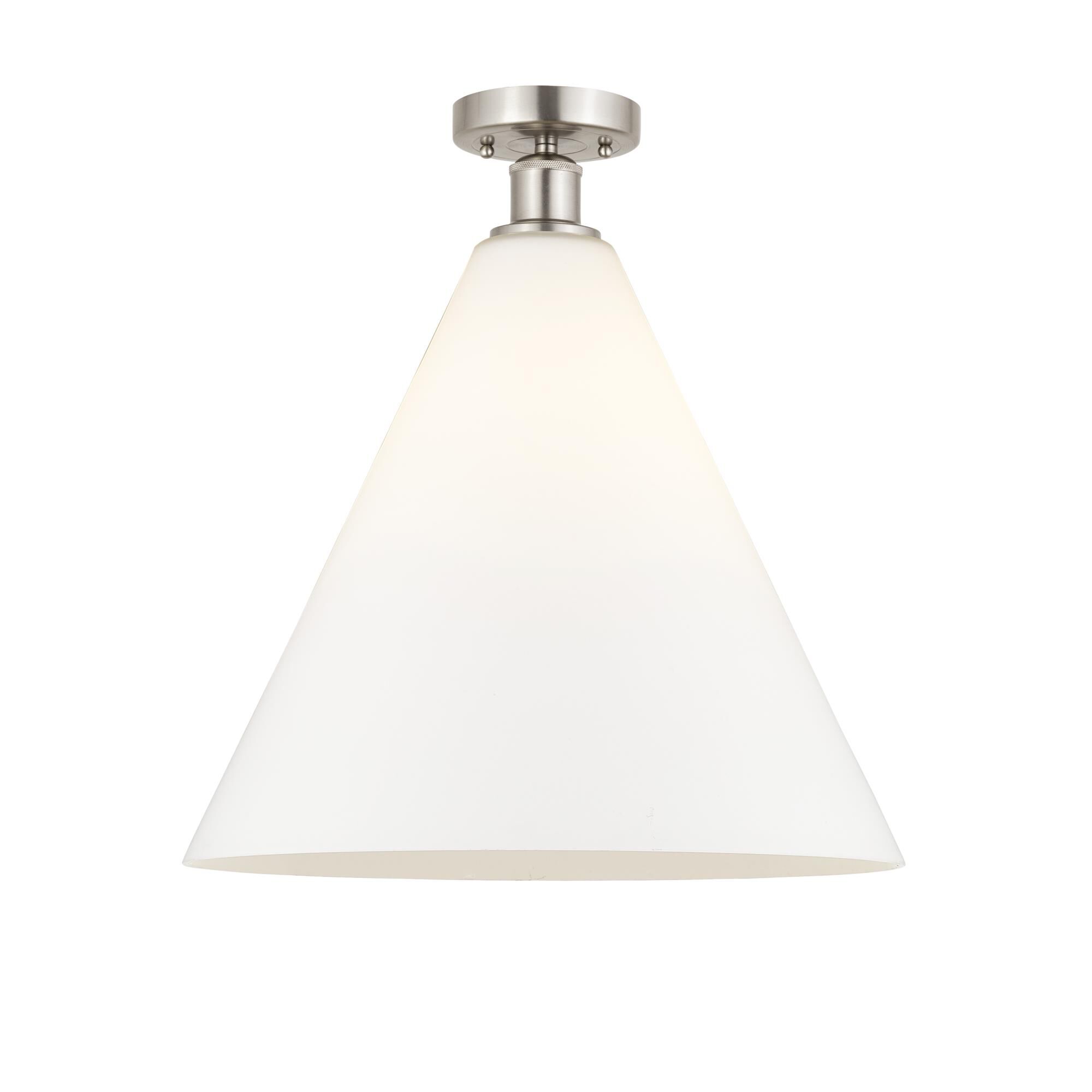 Bruno Marashlian Berkshire 16 Inch 1 Light Semi Flush Mount by Innovations Lighting
