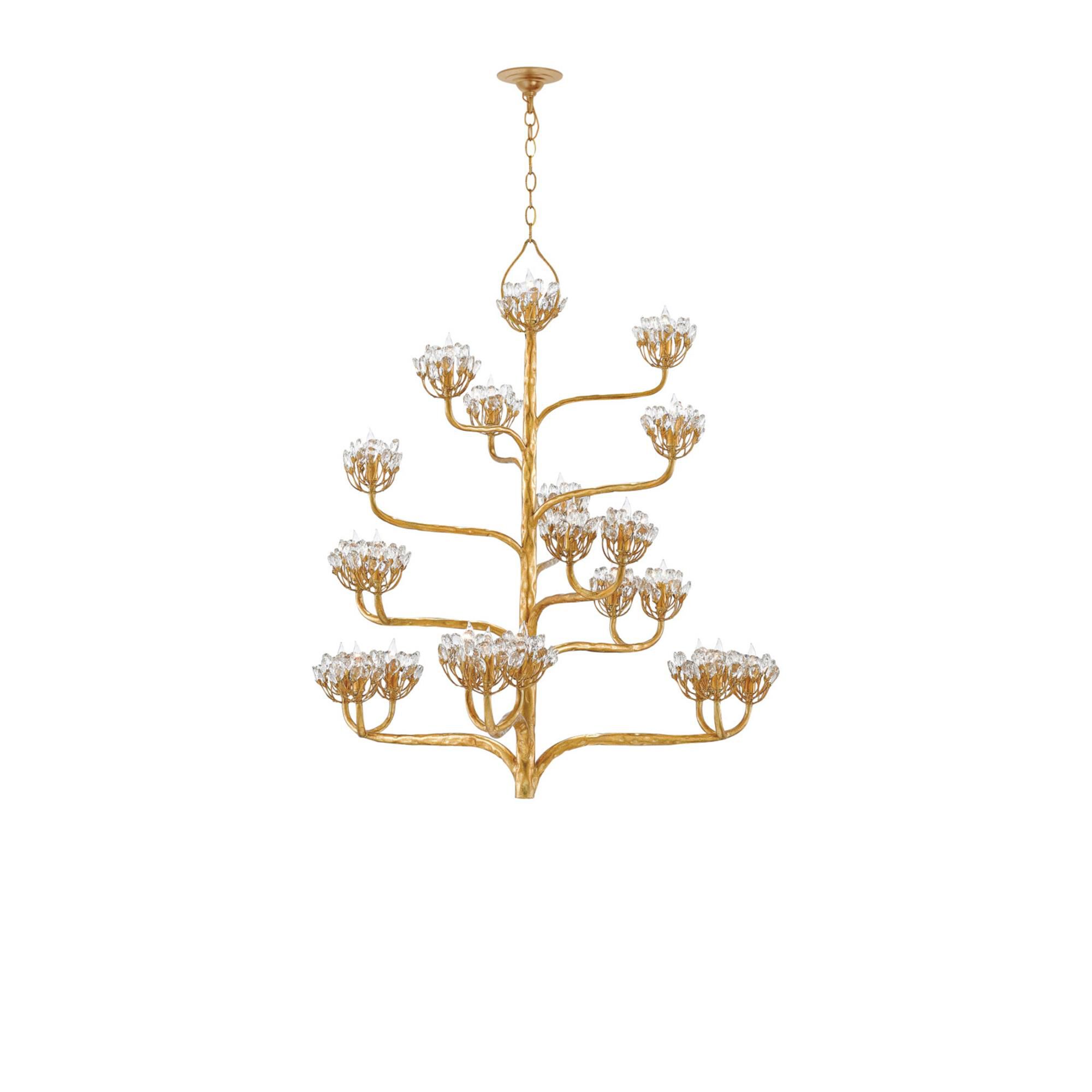 Agave Americana 42 Inch 22 Light Chandelier,