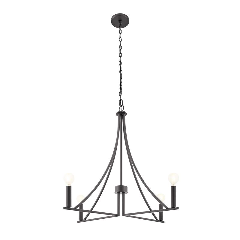 30 Inch Chandelier by Meridian Lighting