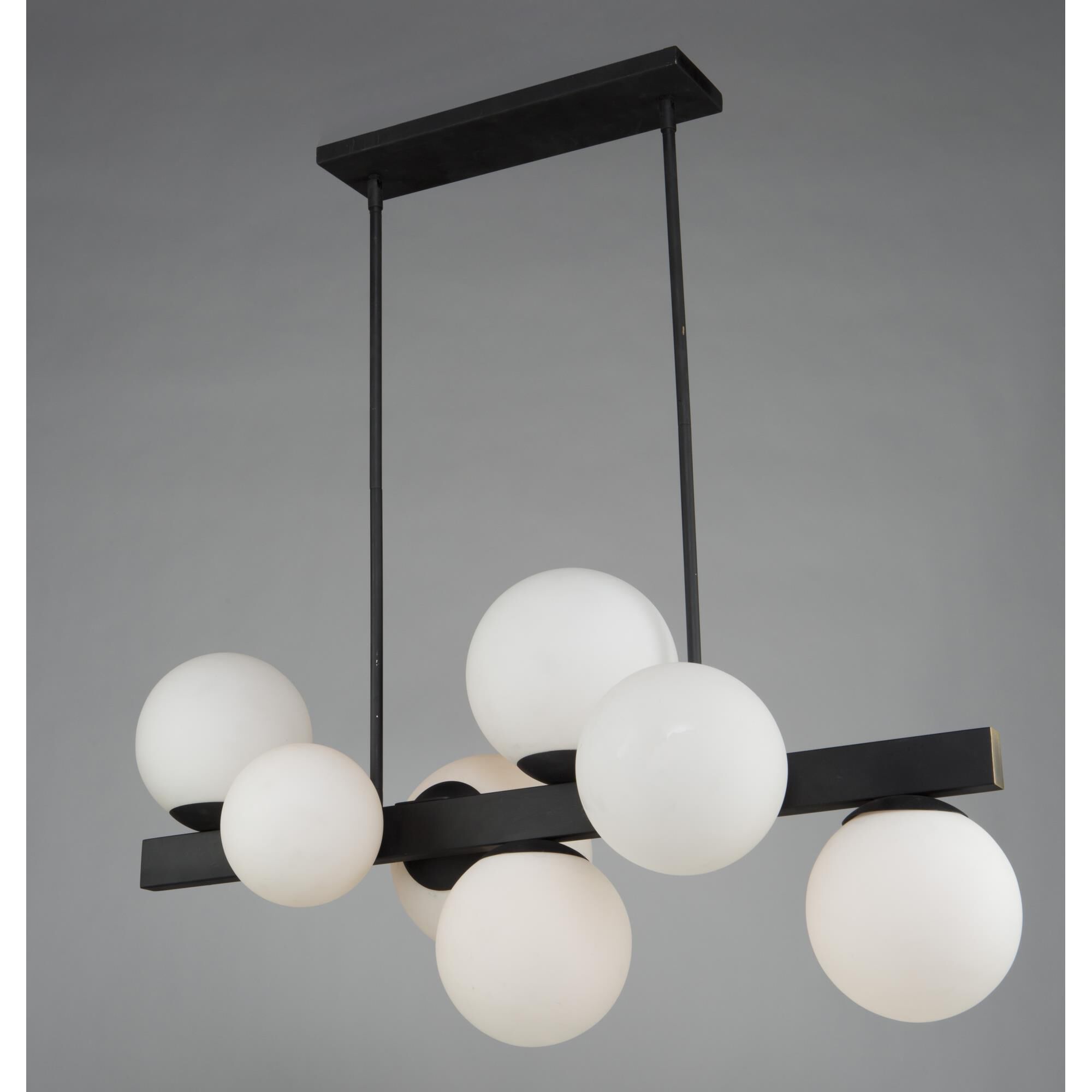 Moonglow 35 Inch 7 Light Mini Chandelier by Artcraft