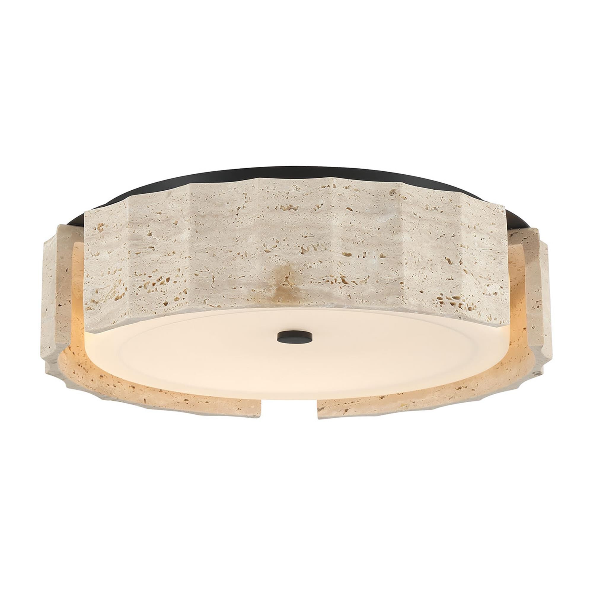Shown in Matte Black finish and Opal Etched glass