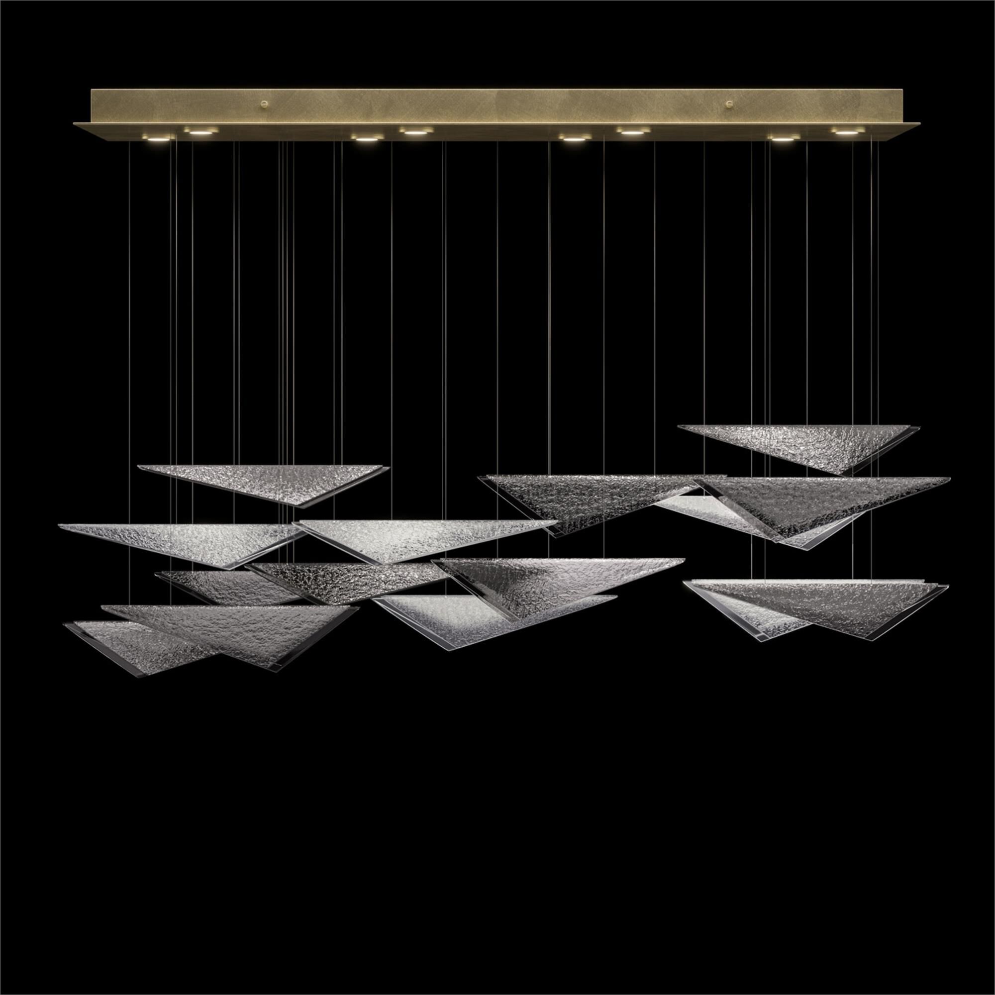 Volo 58 Inch Linear Suspension Light by Fine Art Handcrafted Lighting